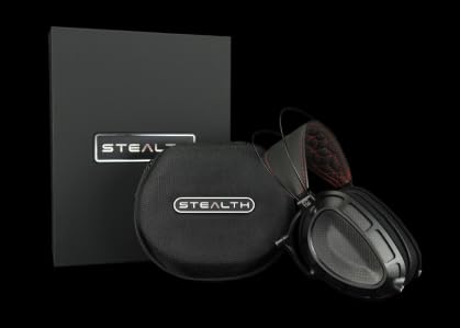 Dan Clark Audio Stealth Planar Closed-Back Headphones with 6 ft. Cable and 1/4-Inch Jack (Black)
