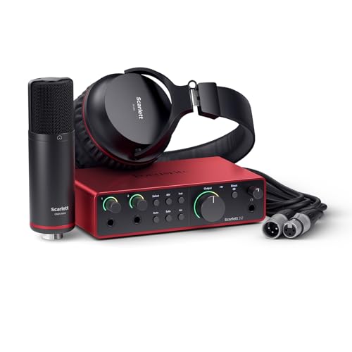 Focusrite Scarlett 2i2 4th Gen USB Audio Interface
