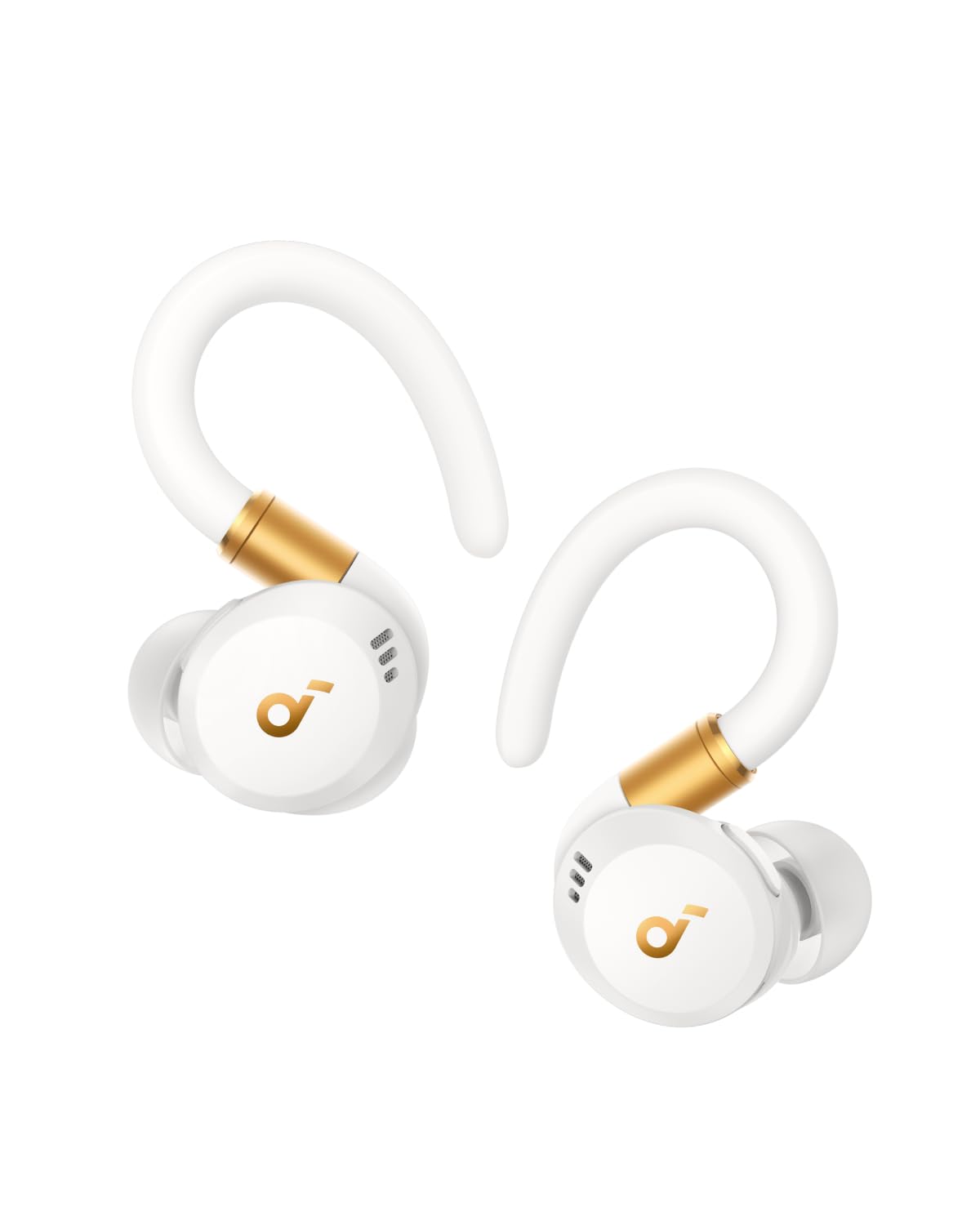 Soundcore Sport X20 by Anker, True-Wireless Workout Earbuds, Rotatable and Extendable Ear Hooks, Noise Cancelling, Deep Bass, IP68 Waterproof, Sweatproof, Dustproof, 48H Play, Sport Earbuds for Gym