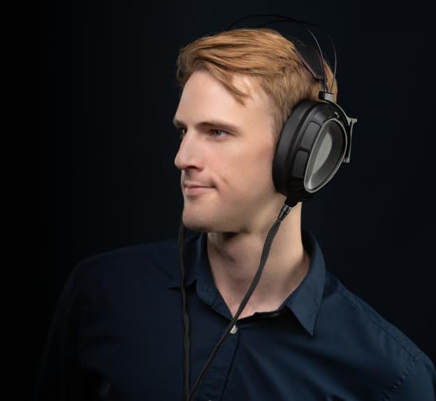 Dan Clark Audio Stealth Planar Closed-Back Headphones with 6 ft. Cable and 1/4-Inch Jack (Black)