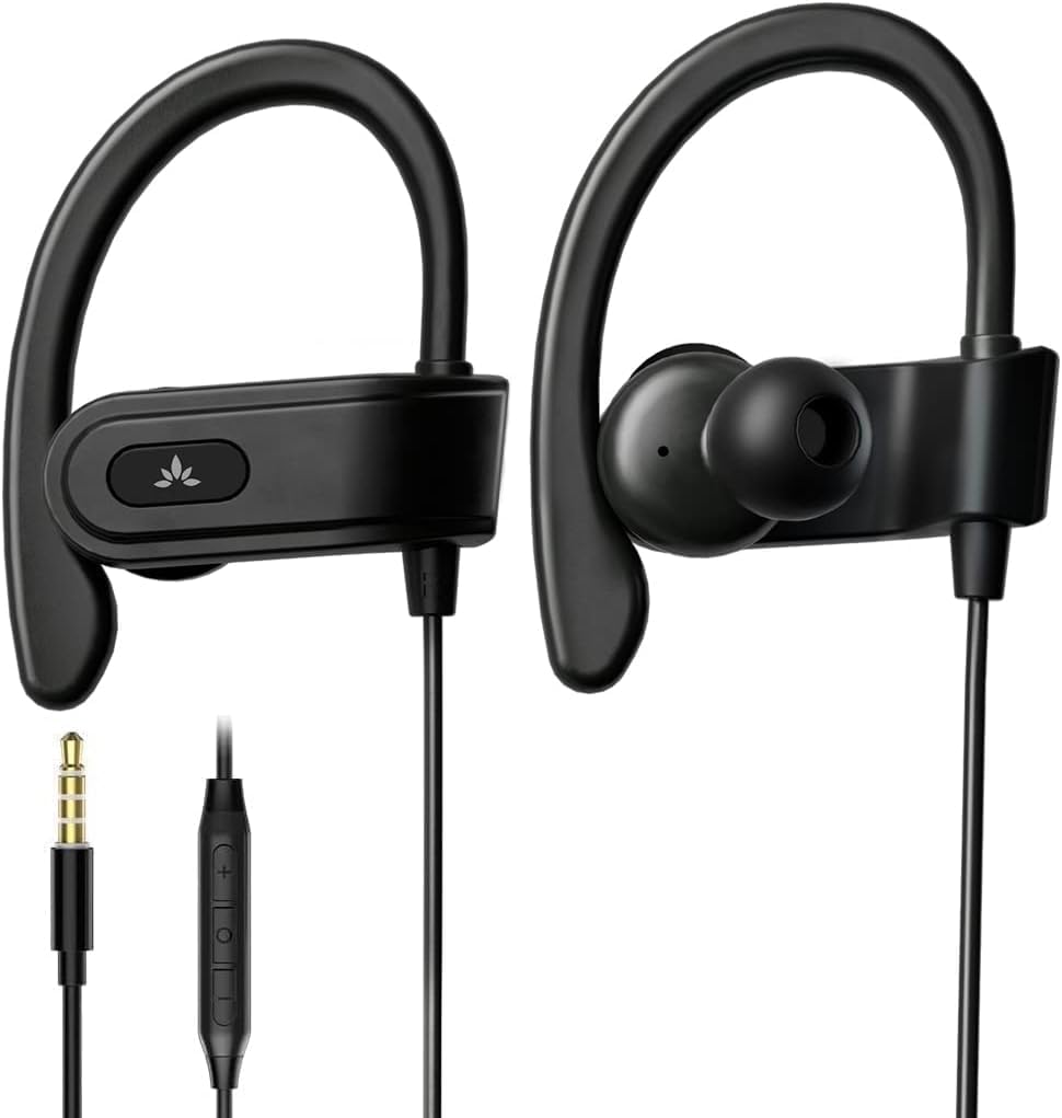 Avantree Wired Over Ear Headphones, in Ear Earbuds for Mobile Phones