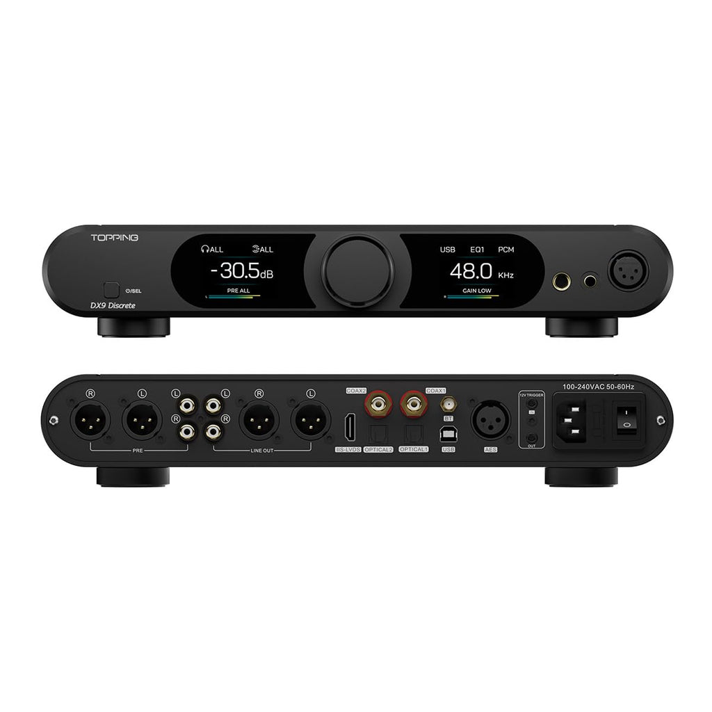 TOPPING DX9 Fully Balanced DAC & Headphone Amplifier