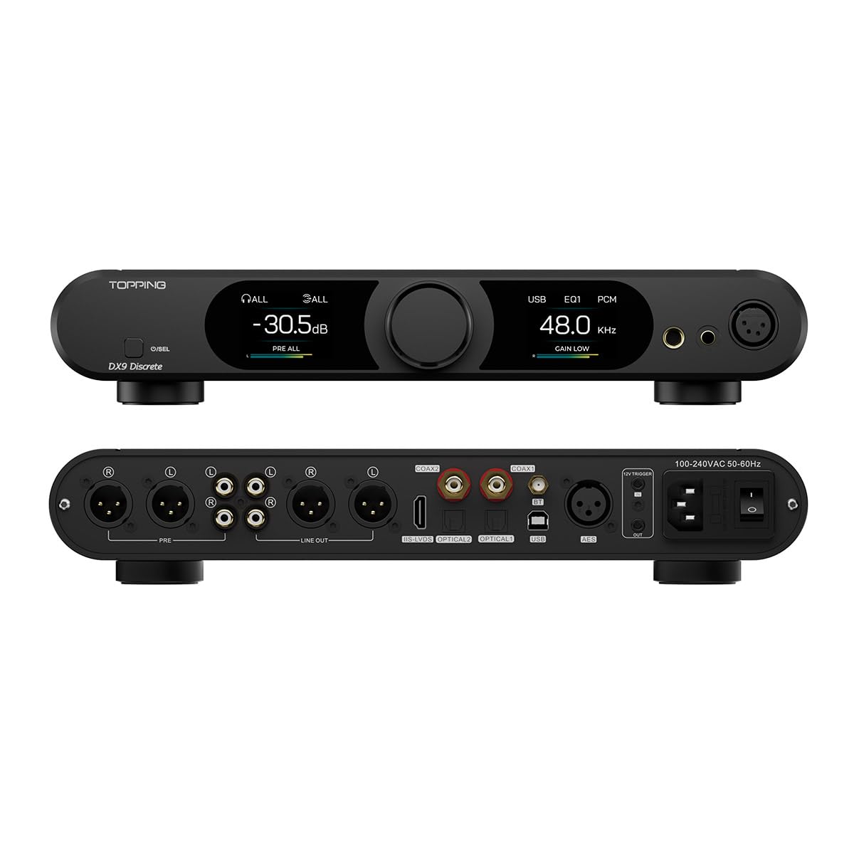TOPPING DX9 Fully Balanced DAC & Headphone Amplifier