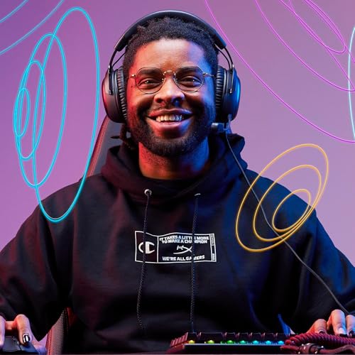 HyperX Cloud III – Wired Gaming Headset, PC, PS5, Xbox Series X|S, Angled 53mm Drivers, DTS, Memory Foam, Durable Frame, Ultra-Clear 10mm Mic, USB-C, USB-A, 3.5mm