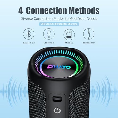 OHAYO 25W Waterproof Bluetooth Speaker with TWS