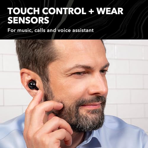 Technics Reference Class Hi-Fi Wireless Earbuds, Dolby Atmos with Head Tracking, Adaptive Noise Cancelling, 3 Device Multipoint, 10-hr Battery, Wireless Charging, Improved Fit - EAH-AZ100-K