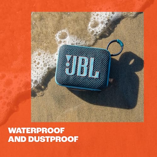 JBL Go 4 Portable Waterproof Bluetooth Speaker