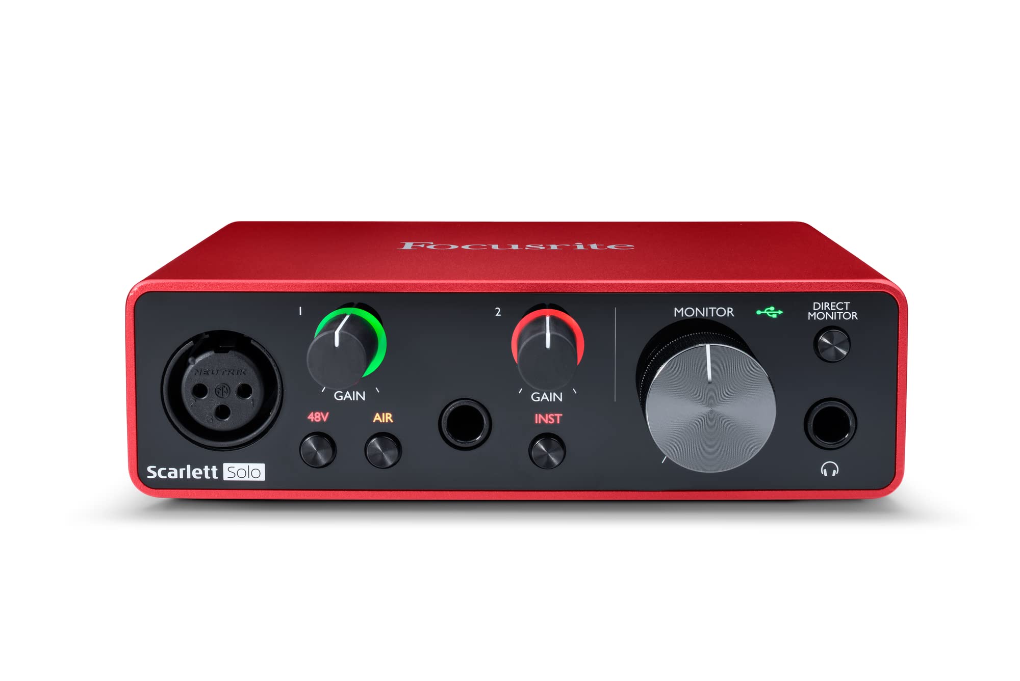 Focusrite Scarlett 2i2 4th Gen USB Audio Interface