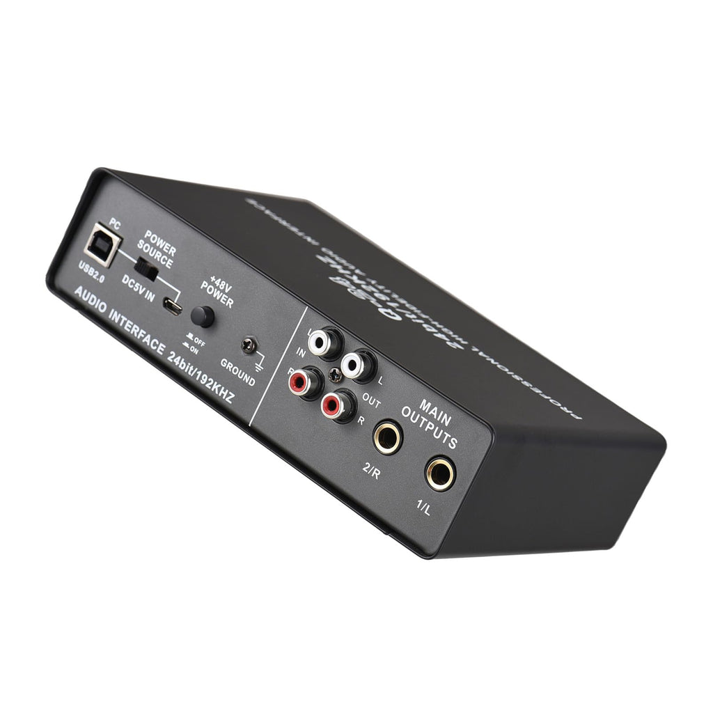 Drfeify USB Audio Interface with 48V Phantom Power