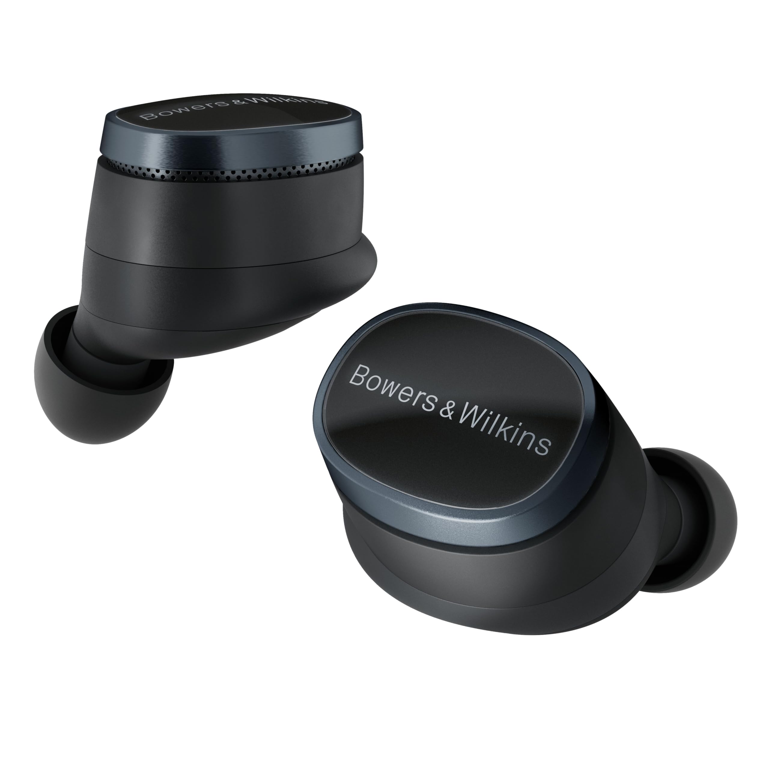 Bowers & Wilkins Pi8 Wireless Earbuds, in-Ear Bluetooth Earphones with Qualcomm Chipset & aptX Lossless, Active Noise Cancelling Earbuds, 3 Built-in Mics, 15-Min Quick Charging