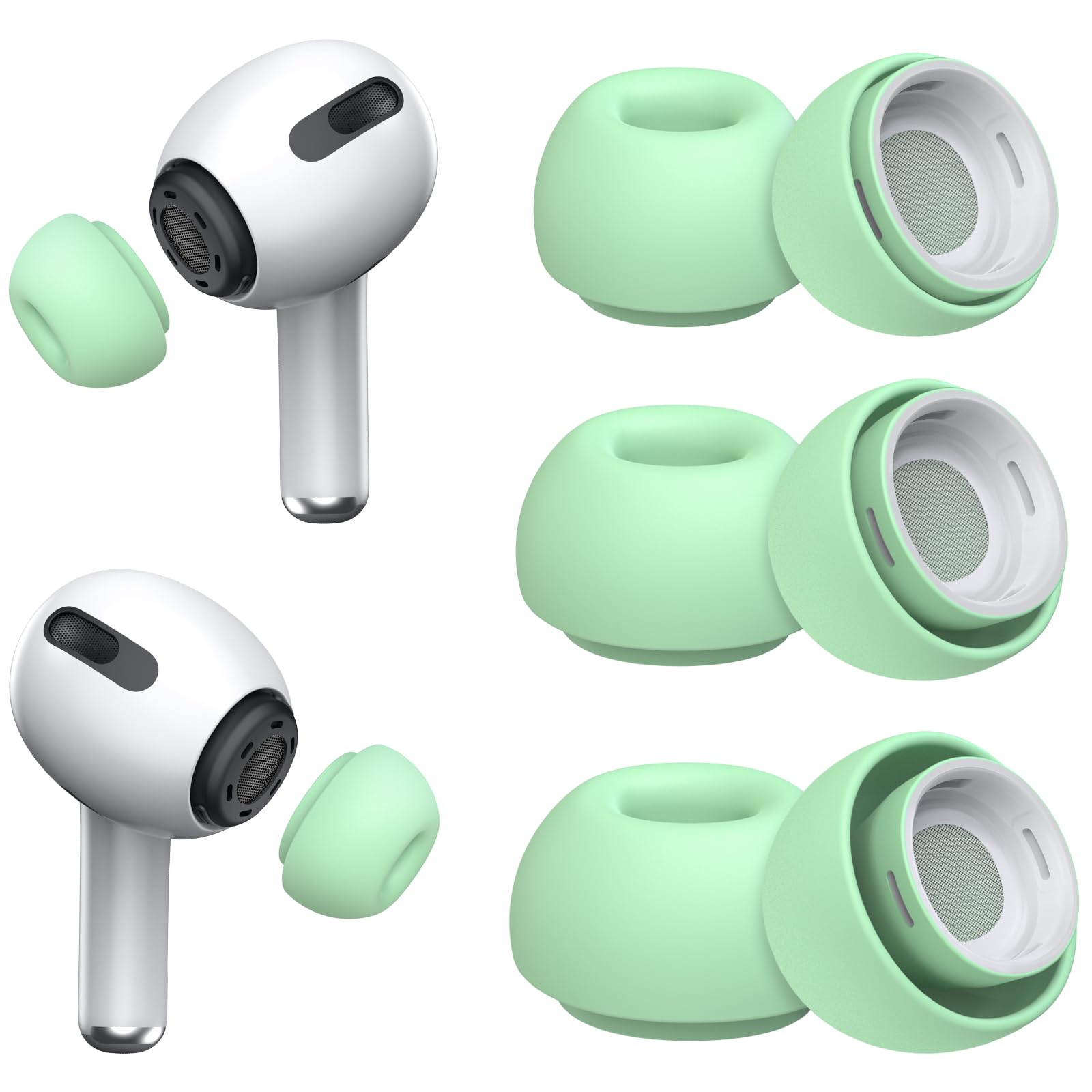 Replacement Ear Tips for AirPods Pro (3 Pairs Set)