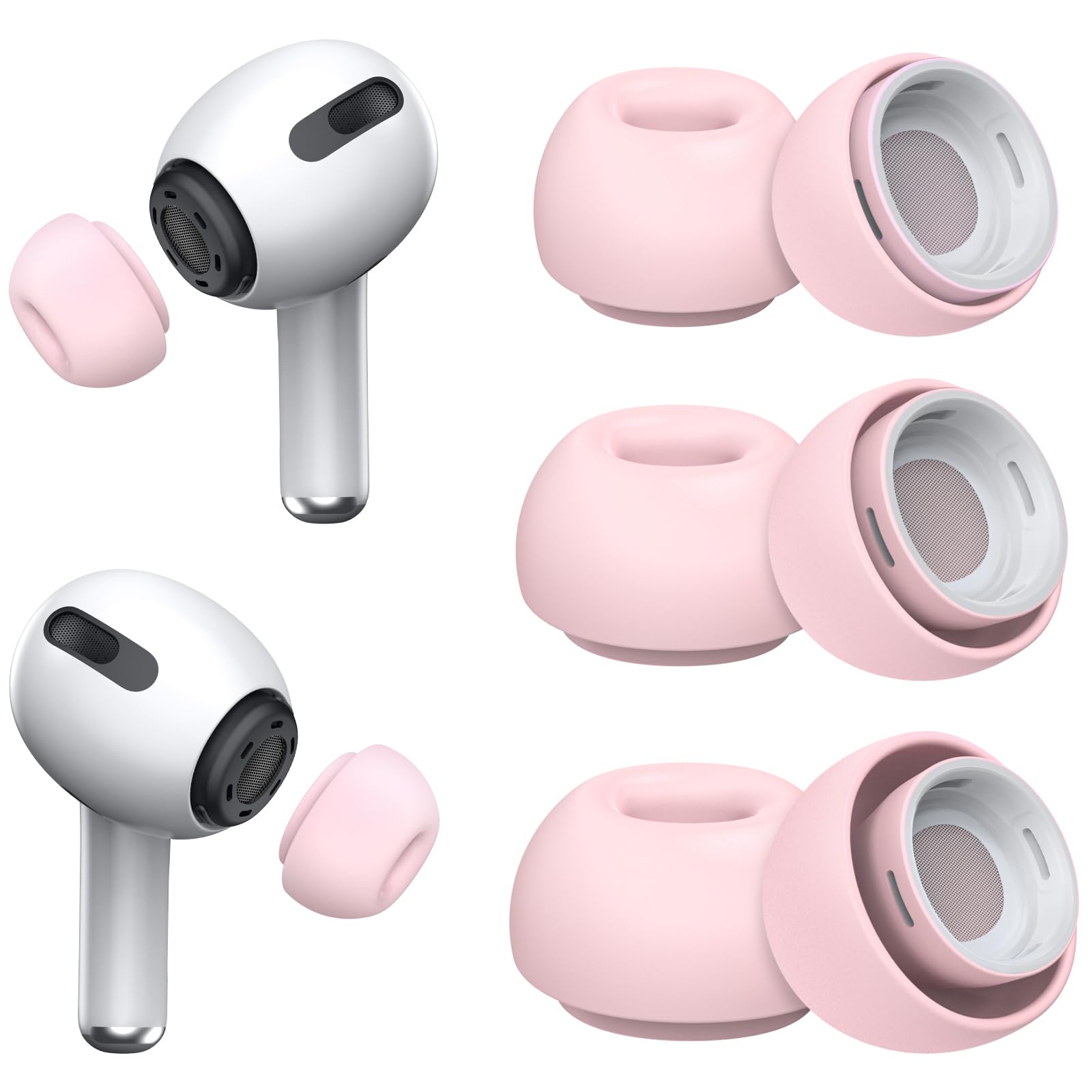 Replacement Ear Tips for AirPods Pro (3 Pairs Set)
