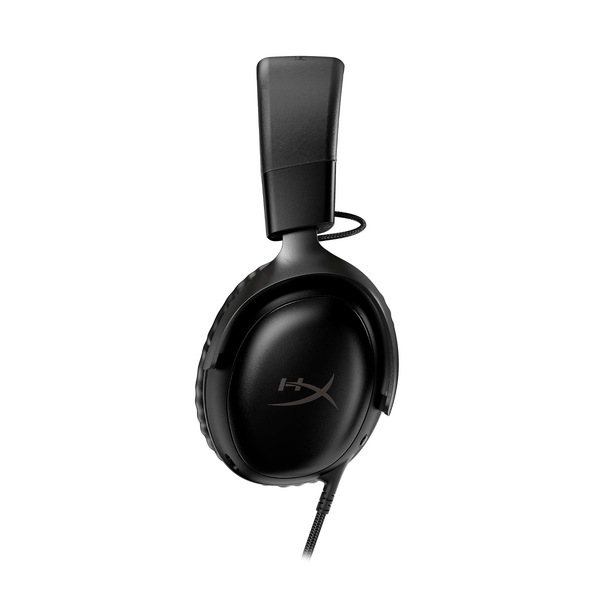 HyperX Cloud III – Wired Gaming Headset, PC, PS5, Xbox Series X|S, Angled 53mm Drivers, DTS, Memory Foam, Durable Frame, Ultra-Clear 10mm Mic, USB-C, USB-A, 3.5mm