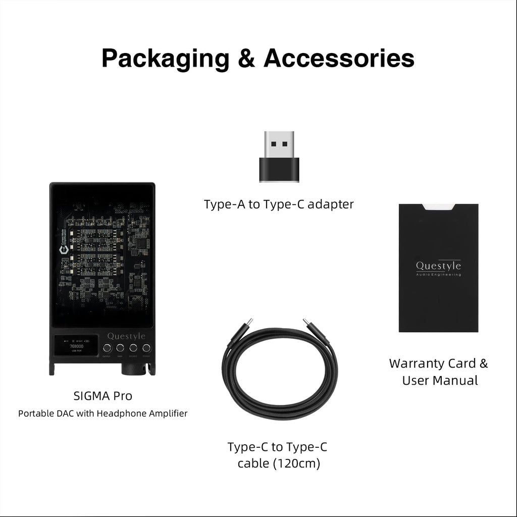 Questyle Sigma Pro Bluetooth DAC & Headphone Amplifier