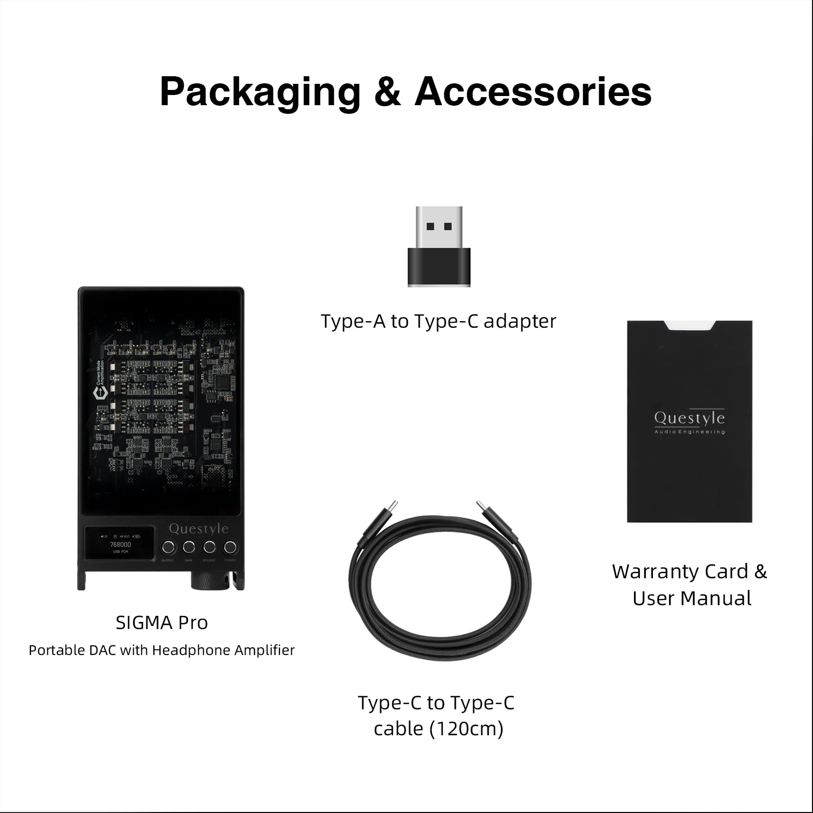 Questyle Sigma Pro Bluetooth DAC & Headphone Amplifier
