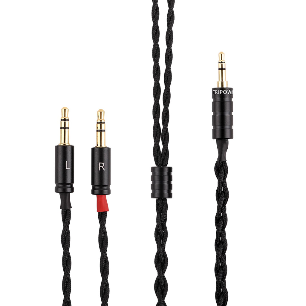 Tripowin Nova Hybrid Upgrade Headphone Cable Dual 3.5mm