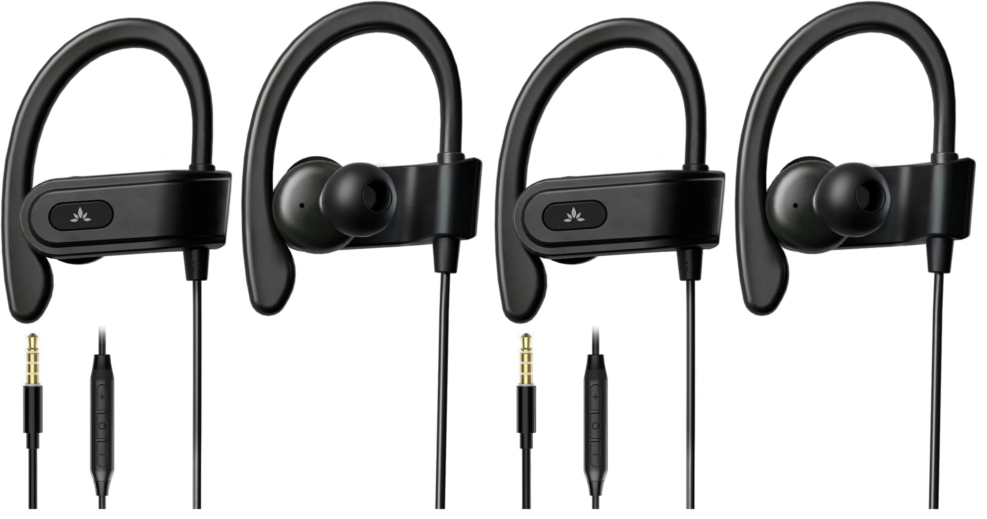 Avantree Wired Over Ear Headphones, in Ear Earbuds for Mobile Phones