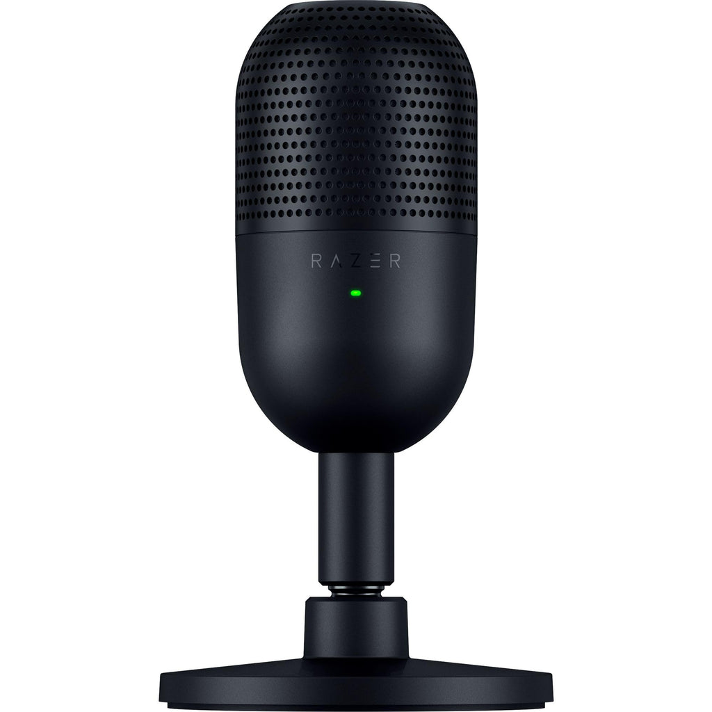 Razer Seiren V3 Mini USB Microphone: Condenser Mic - Supercardioid Pickup Pattern - Tap-to-Mute Sensor with LED Indicator
