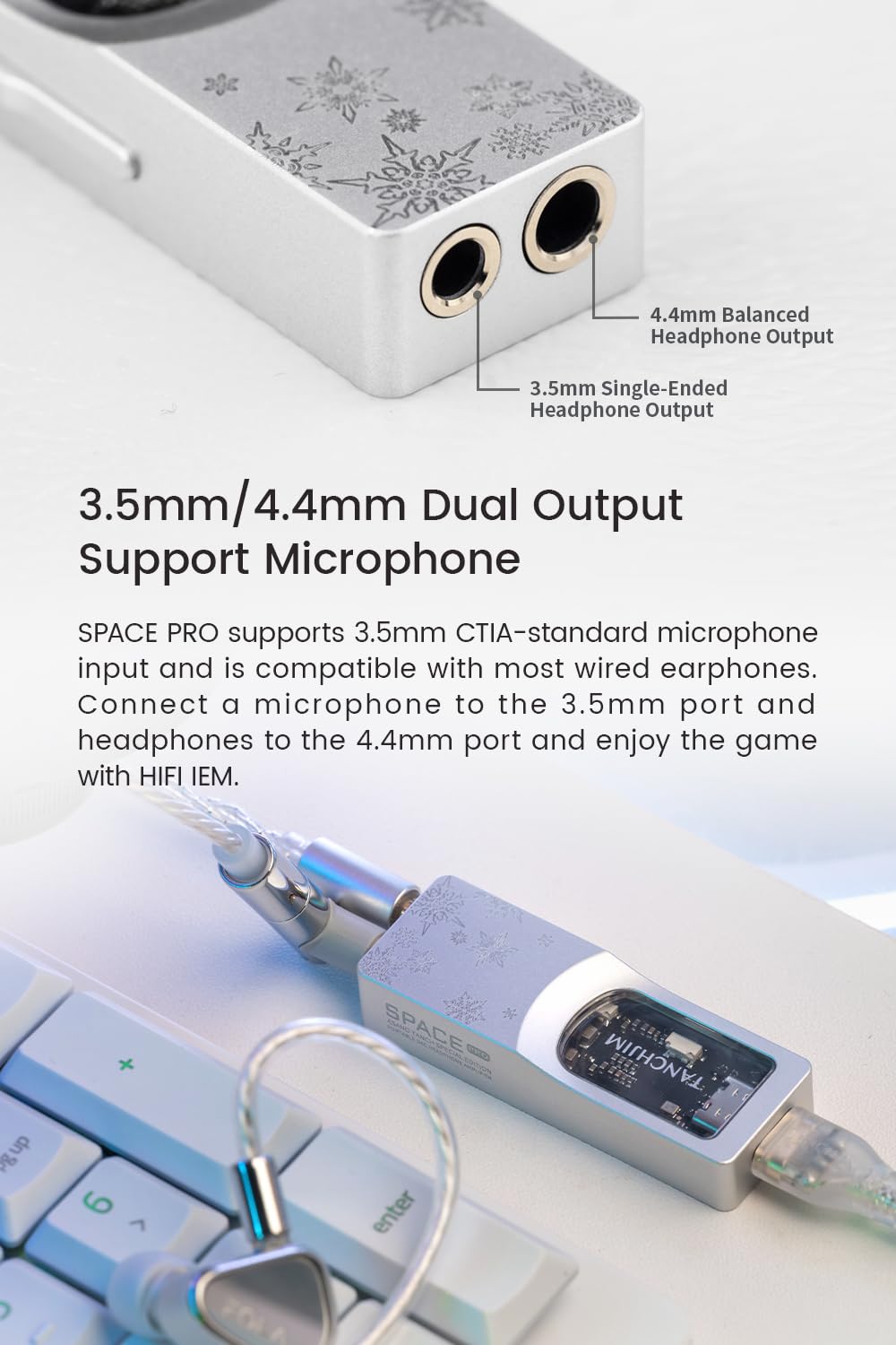 TANCHJIM Space Pro Portable DAC & Headphone Amplifier