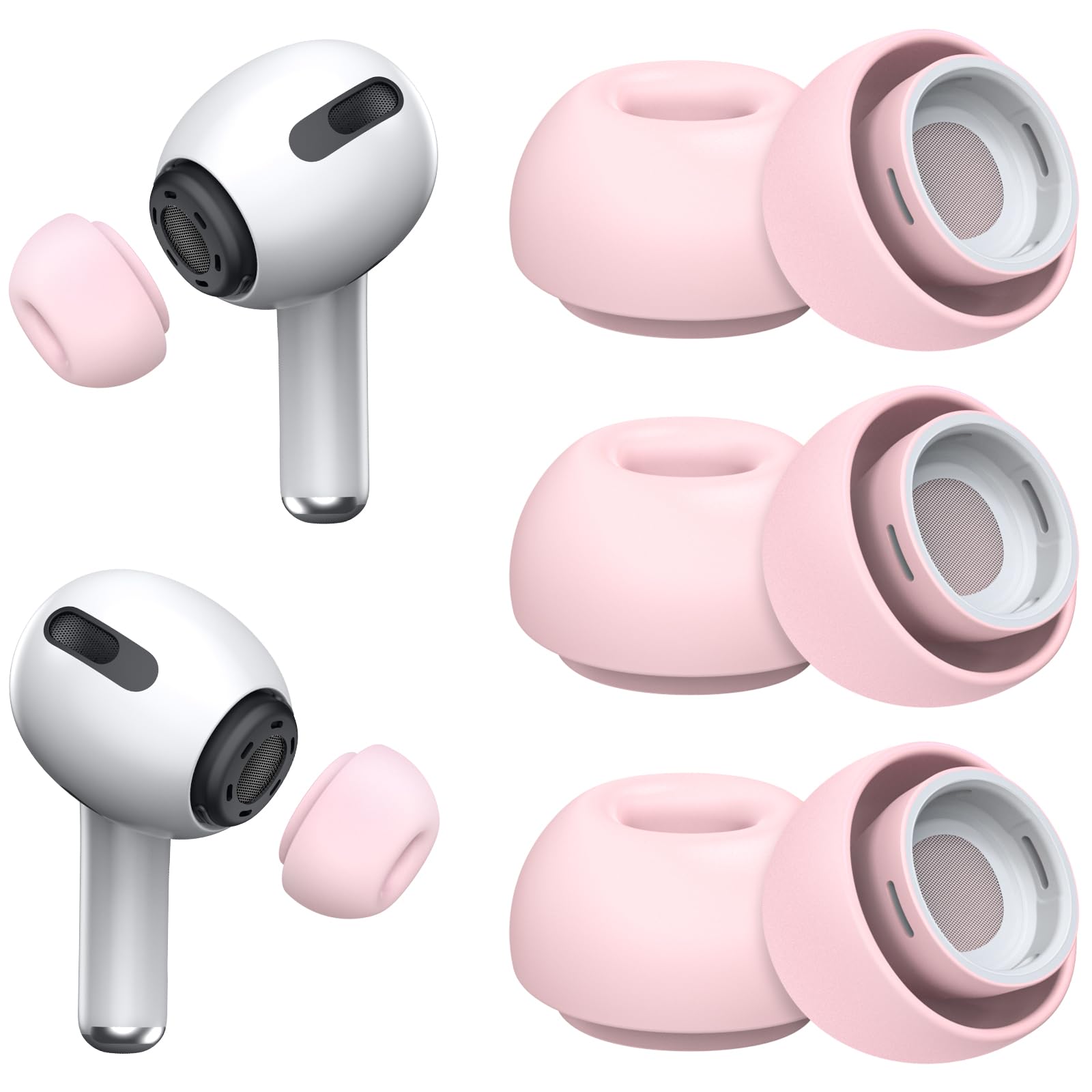 Replacement Ear Tips for AirPods Pro (3 Pairs Set)