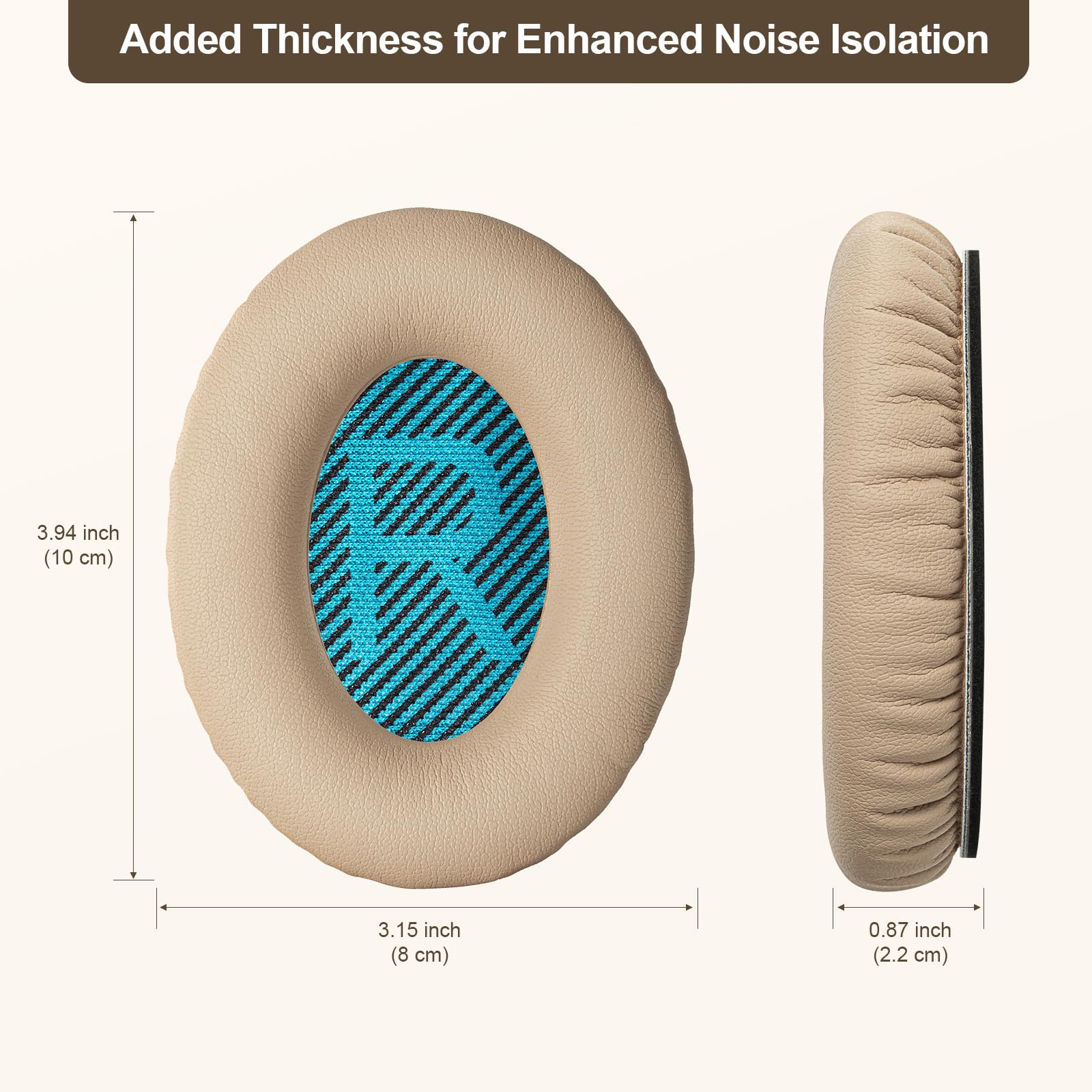 Replacement Ear Pads for Bose QC & SoundLink AE2 Headphones