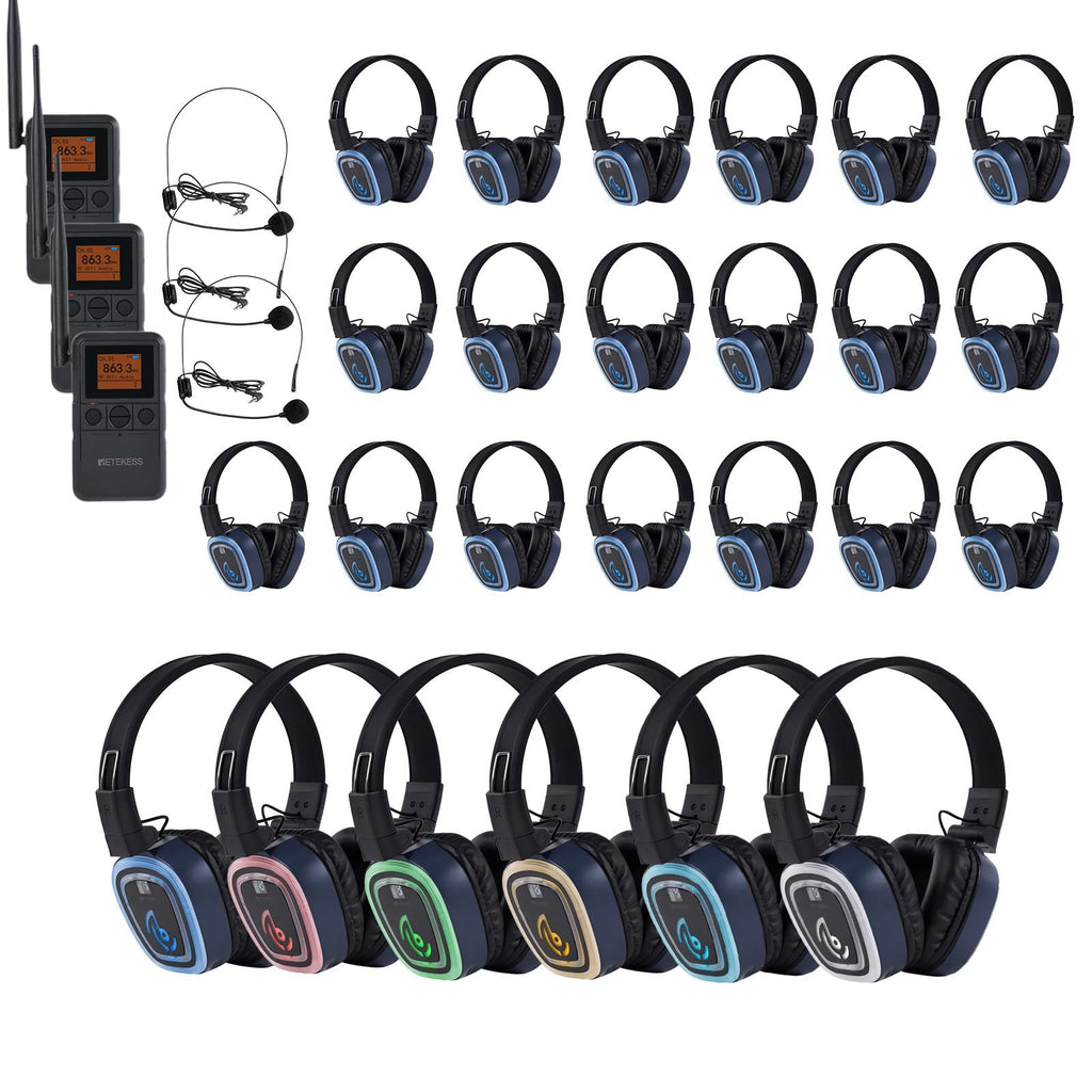 Retekess TA003P Silent Disco Headphone System