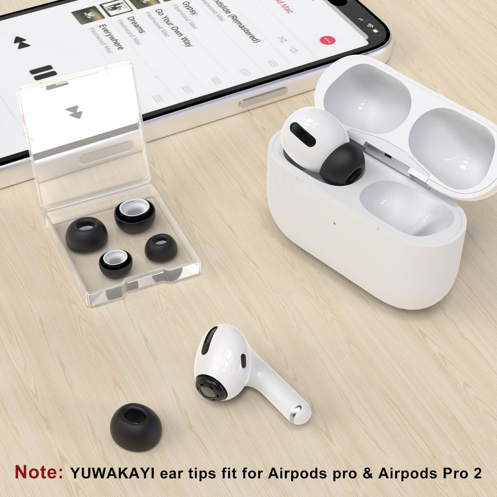 Replacement Ear Tips for AirPods Pro (3 Pairs Set)