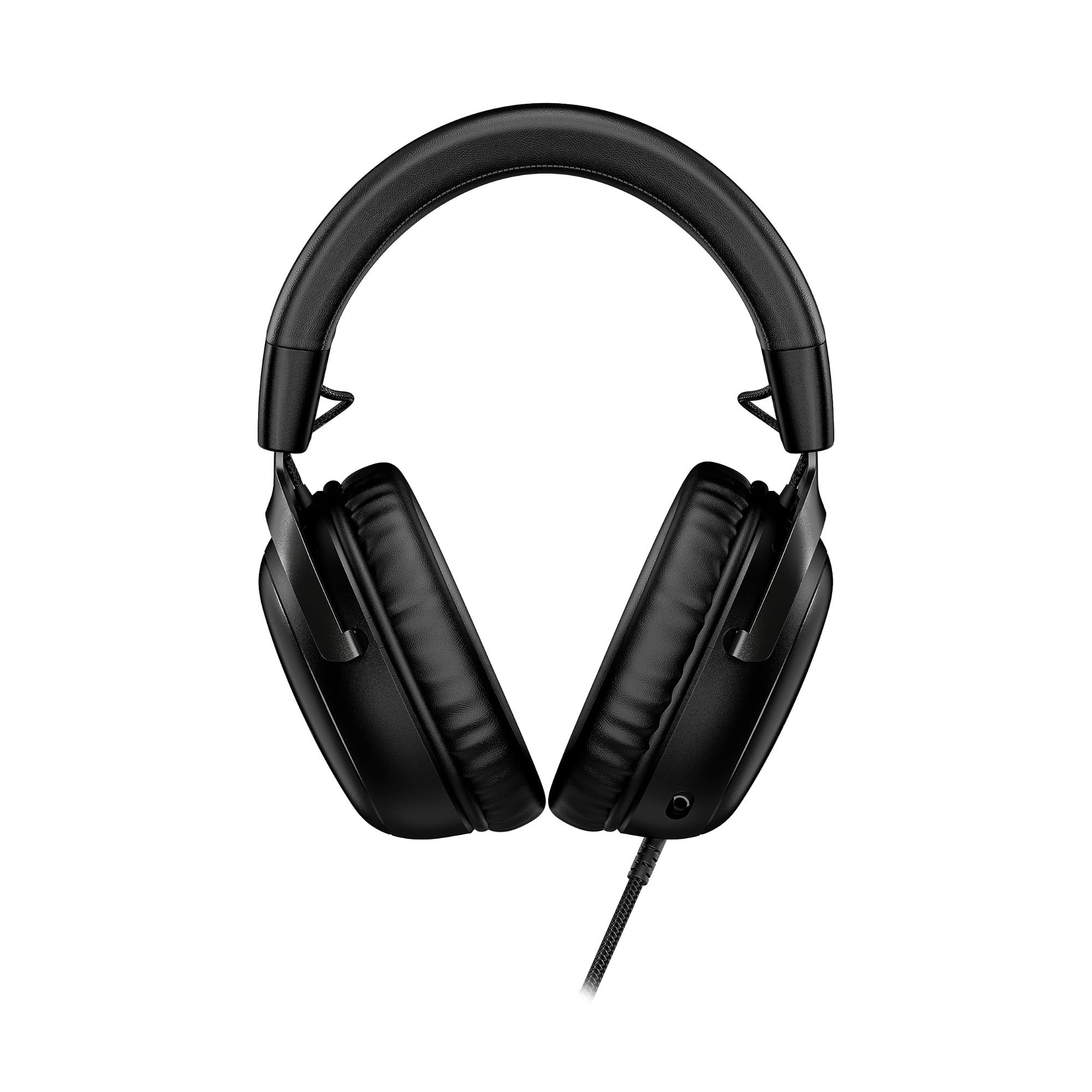 HyperX Cloud III – Wired Gaming Headset, PC, PS5, Xbox Series X|S, Angled 53mm Drivers, DTS, Memory Foam, Durable Frame, Ultra-Clear 10mm Mic, USB-C, USB-A, 3.5mm