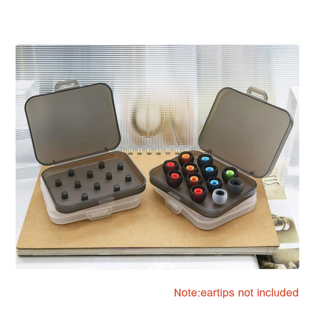 Girftu Silicone Ear Tip Storage Case 2-Pack for IEM Earbuds