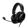 HyperX Cloud III – Wired Gaming Headset, PC, PS5, Xbox Series X|S, Angled 53mm Drivers, DTS, Memory Foam, Durable Frame, Ultra-Clear 10mm Mic, USB-C, USB-A, 3.5mm