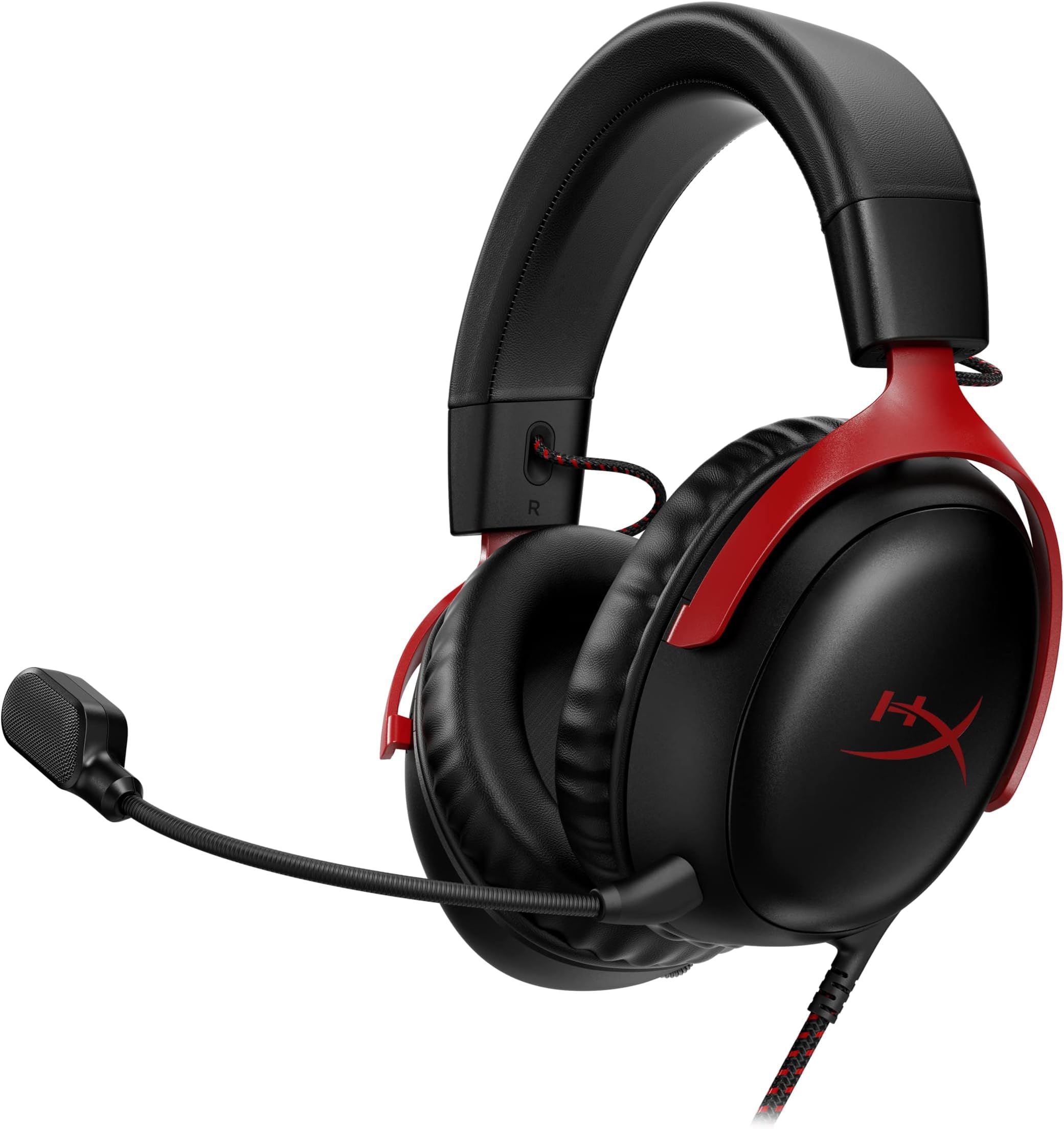 HyperX Cloud III Wired Gaming Headset with 53mm Drivers & Detachable Microphone