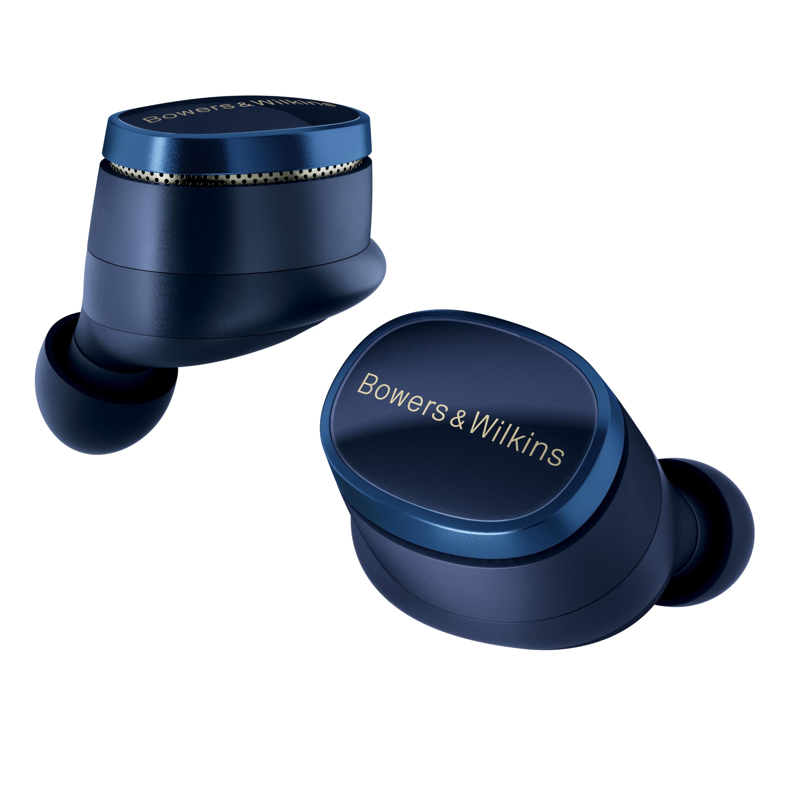 Bowers & Wilkins Pi8 Wireless Earbuds, in-Ear Bluetooth Earphones with Qualcomm Chipset & aptX Lossless, Active Noise Cancelling Earbuds, 3 Built-in Mics, 15-Min Quick Charging