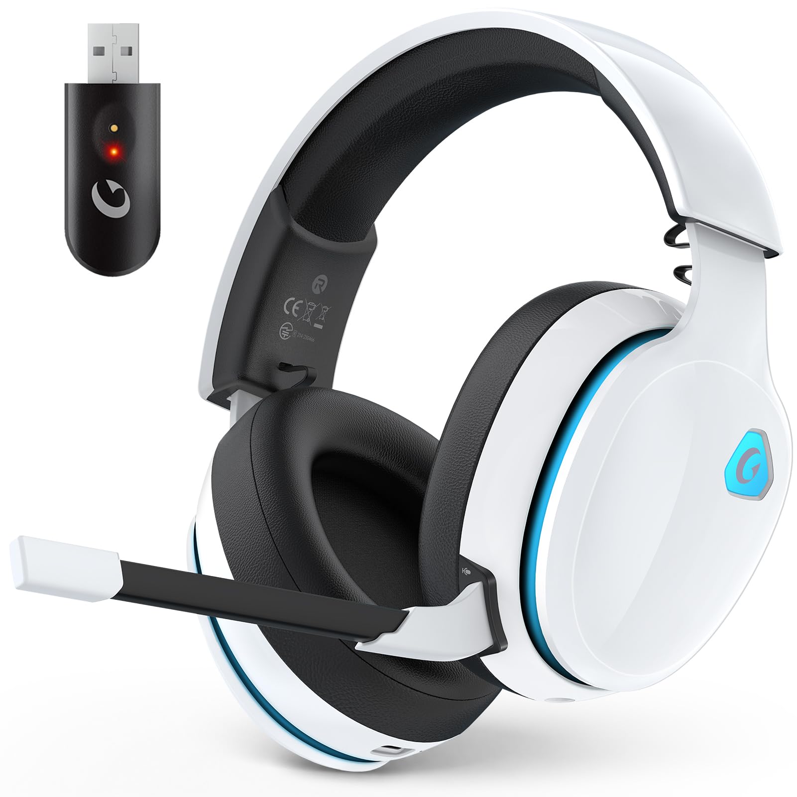 AOC 2.4GHz Wireless Gaming Headset with Microphone