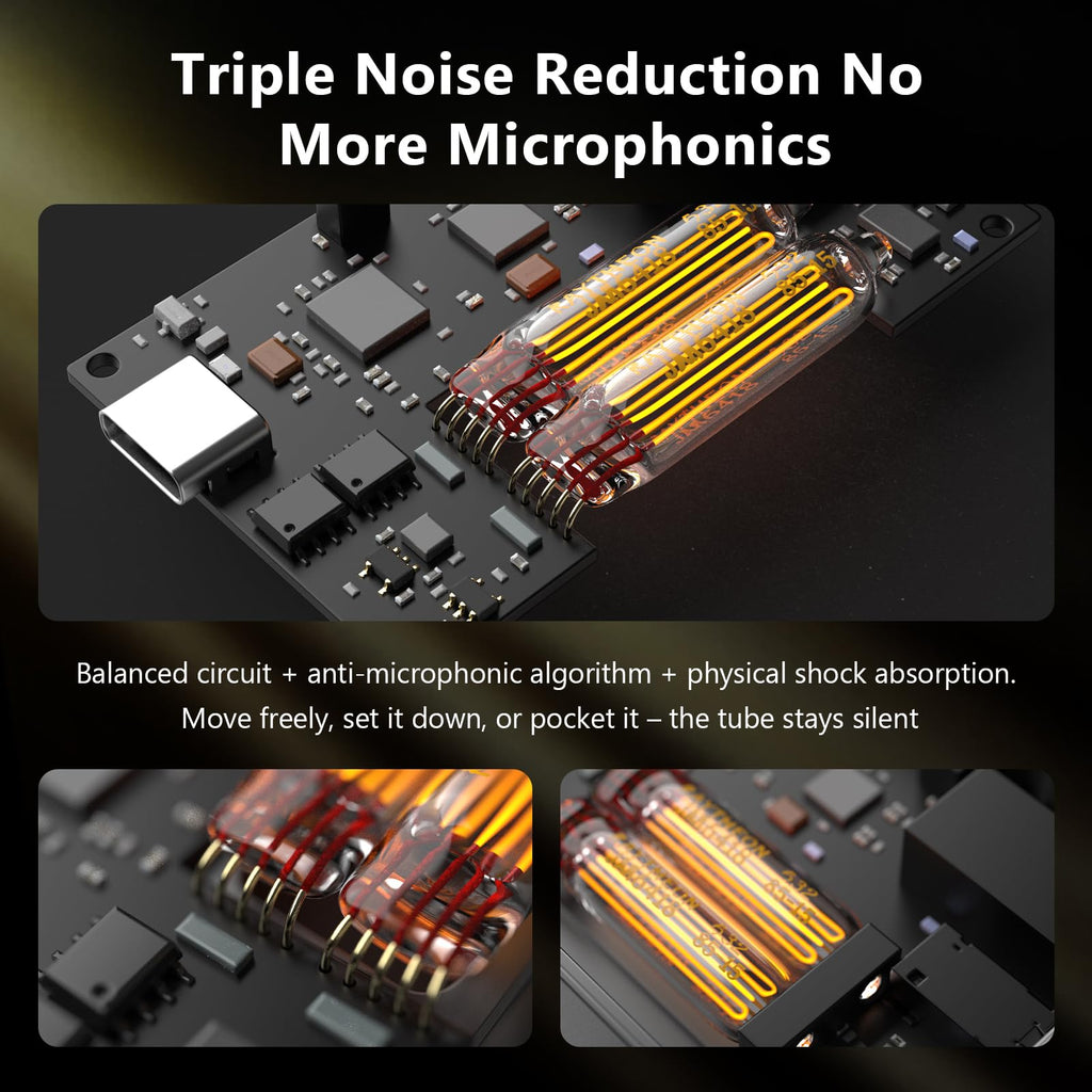 MUSEHiFi M3 Ultra Portable Tube DAC Amp USB-C Dongle DAC