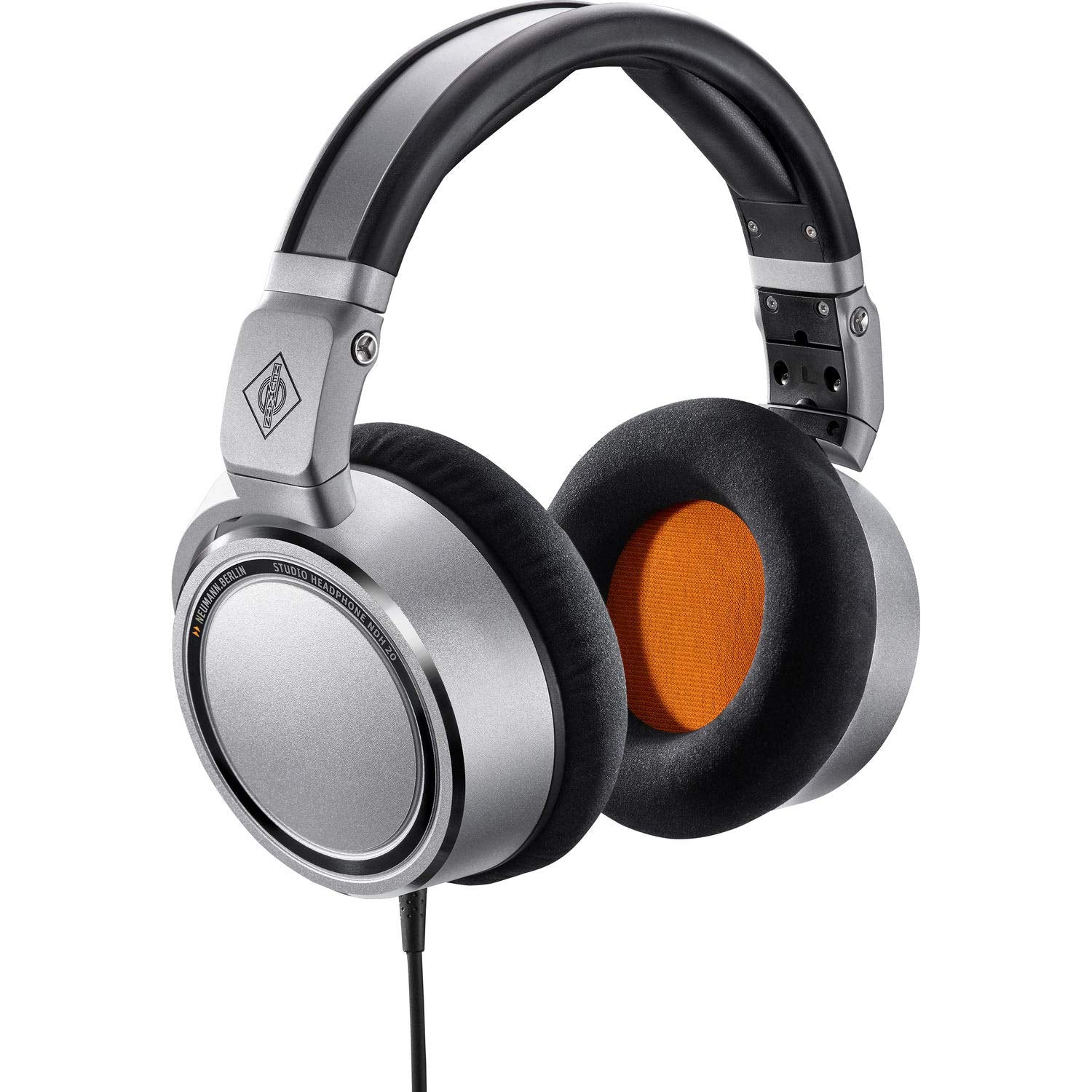 Neumann NDH 20 Closed-Back Studio Headphones with Headphone Stand & Mini Male Extension Cable 25' Bundle