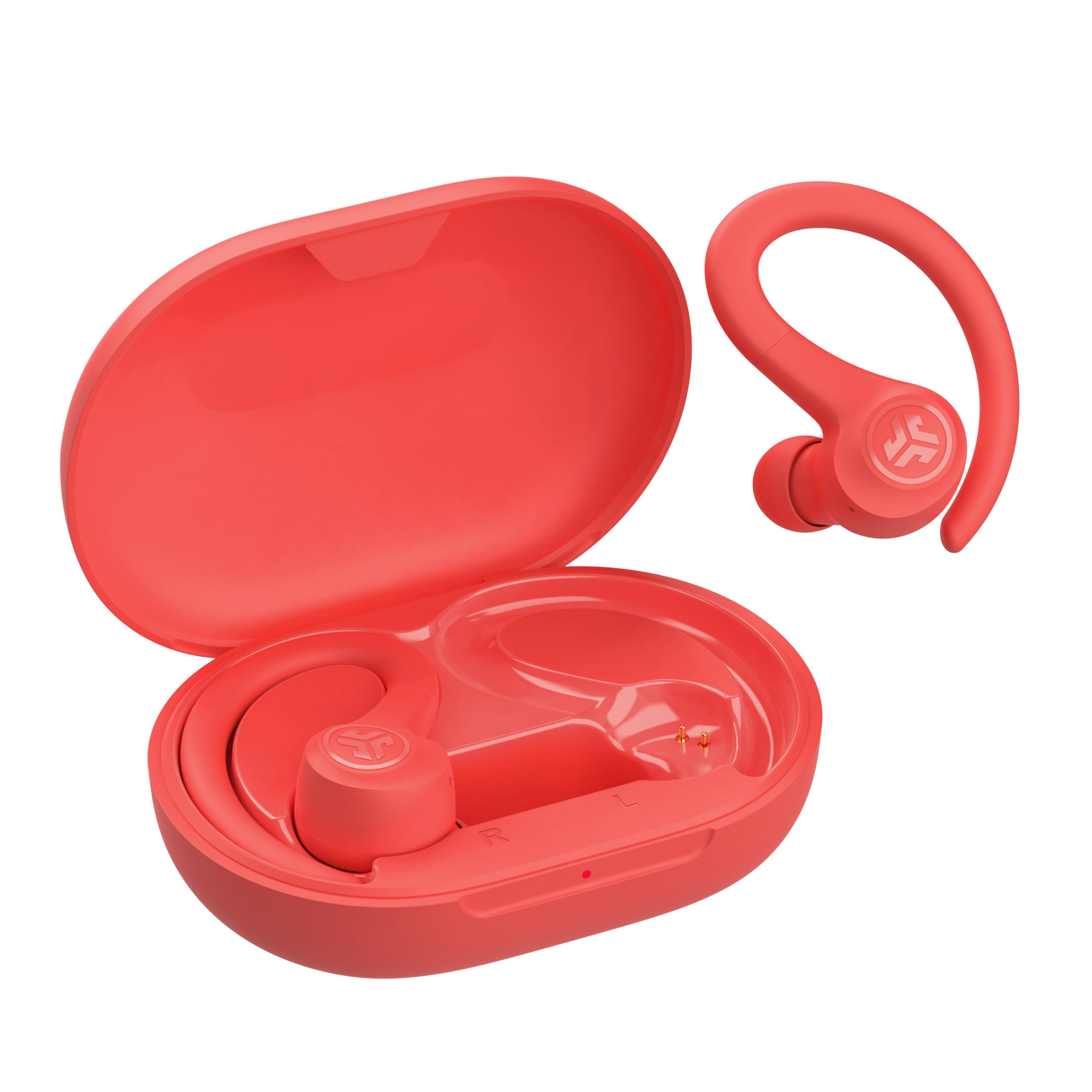 JLab Go Air Sport, Wireless Workout Earbuds Featuring C3 Clear Calling, Secure Earhook Sport Design, 32+ Hour Bluetooth Playtime, and 3 EQ Sound Settings