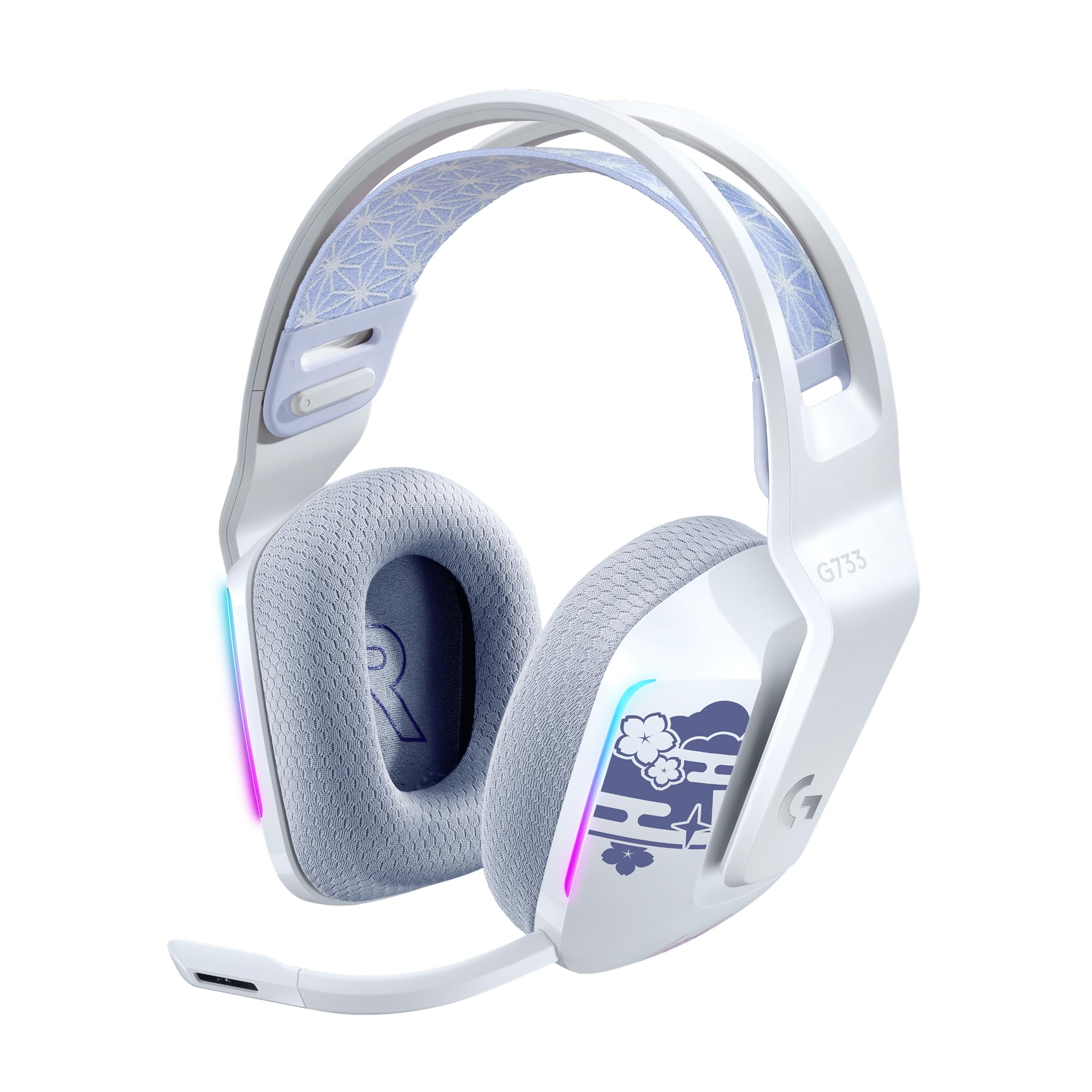 Logitech G733 Lightspeed Wireless Gaming Headset with Microphone