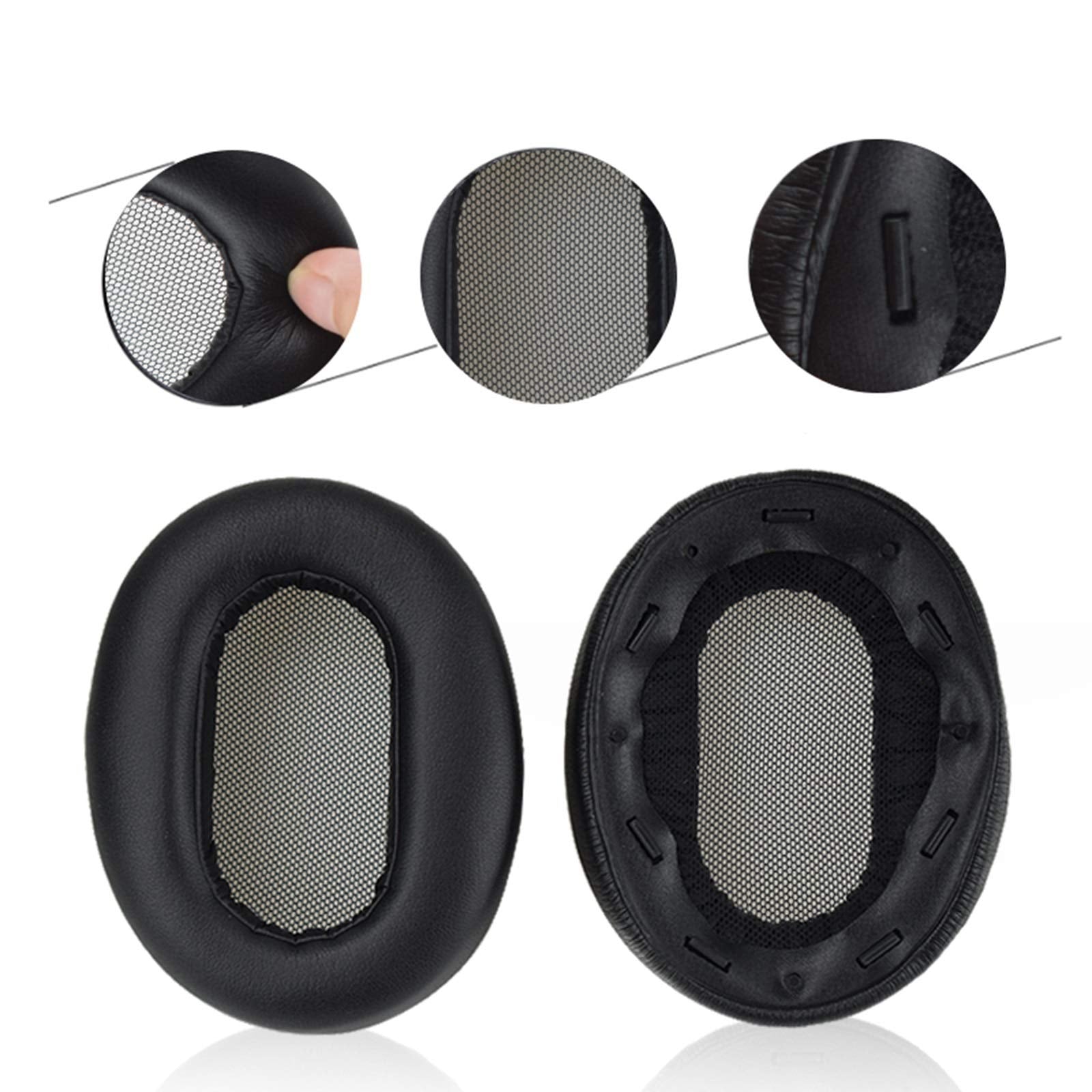 Replacement Ear Pads for Sony MDR-1AM2 Memory Foam Cushions