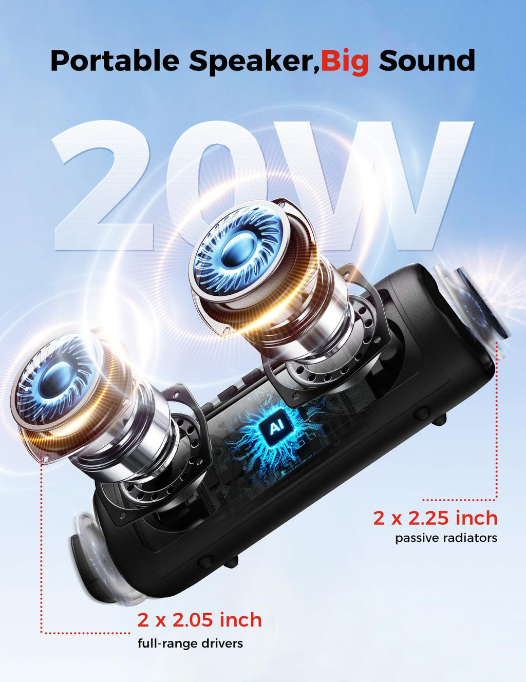 BolaButty 20W Bluetooth Speaker