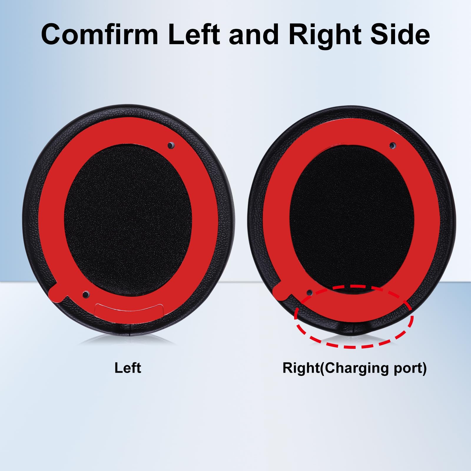 LTGEM Replacement Ear Pads for Beats Solo 2 & Solo 3 Headphones