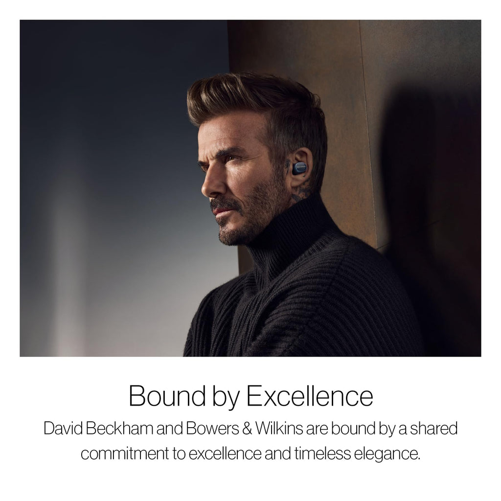 Bowers & Wilkins Pi8 Wireless Earbuds, in-Ear Bluetooth Earphones with Qualcomm Chipset & aptX Lossless, Active Noise Cancelling Earbuds, 3 Built-in Mics, 15-Min Quick Charging