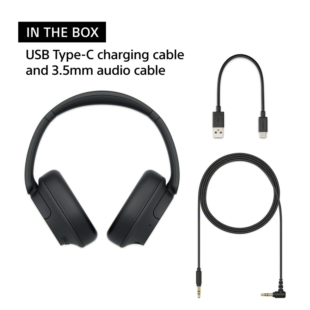 Sony WH-CH720N Noise Canceling Wireless Headphones Bluetooth Over The Ear Headset with Microphone