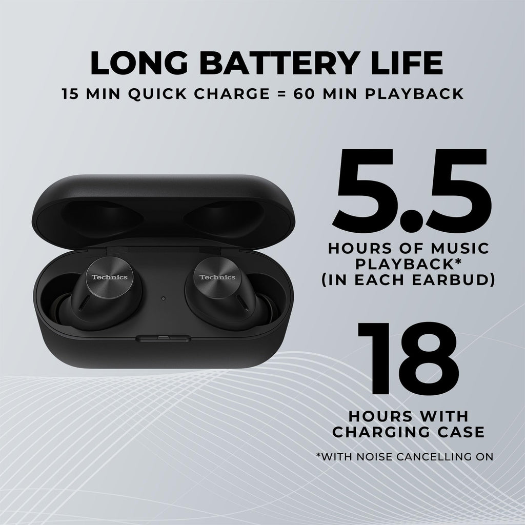 Technics HiFi True Wireless Multipoint Bluetooth Earbuds II