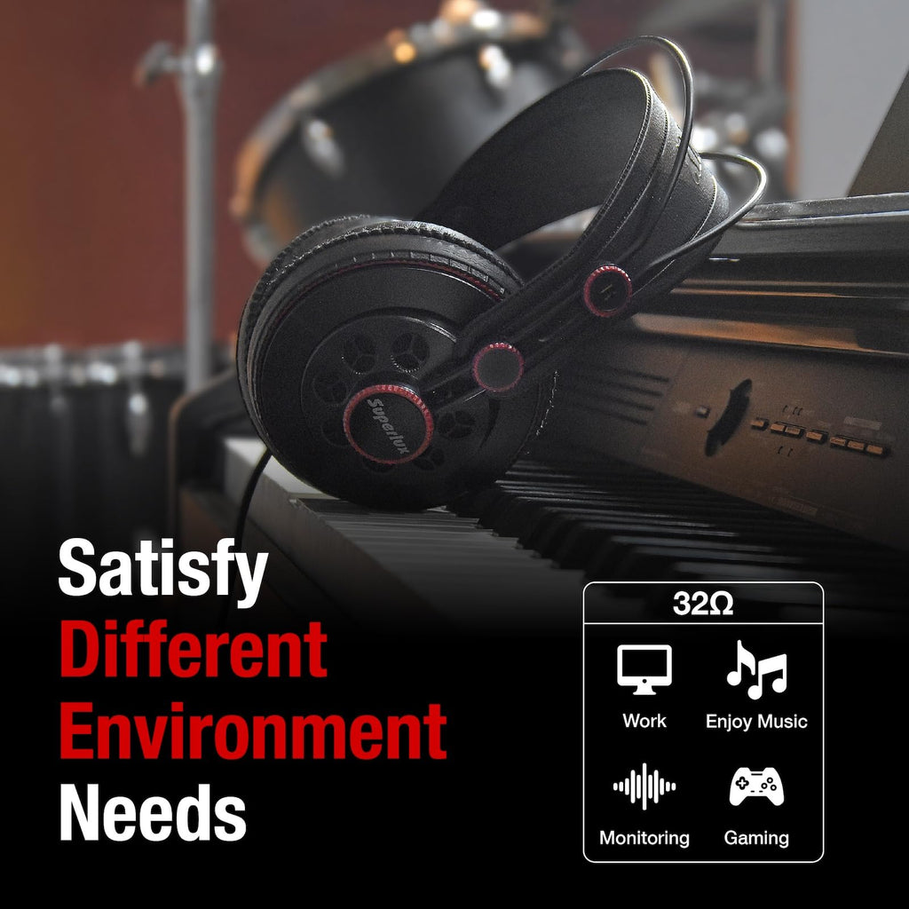 Superlux HD681 Semi-Open Studio Monitoring Headphones