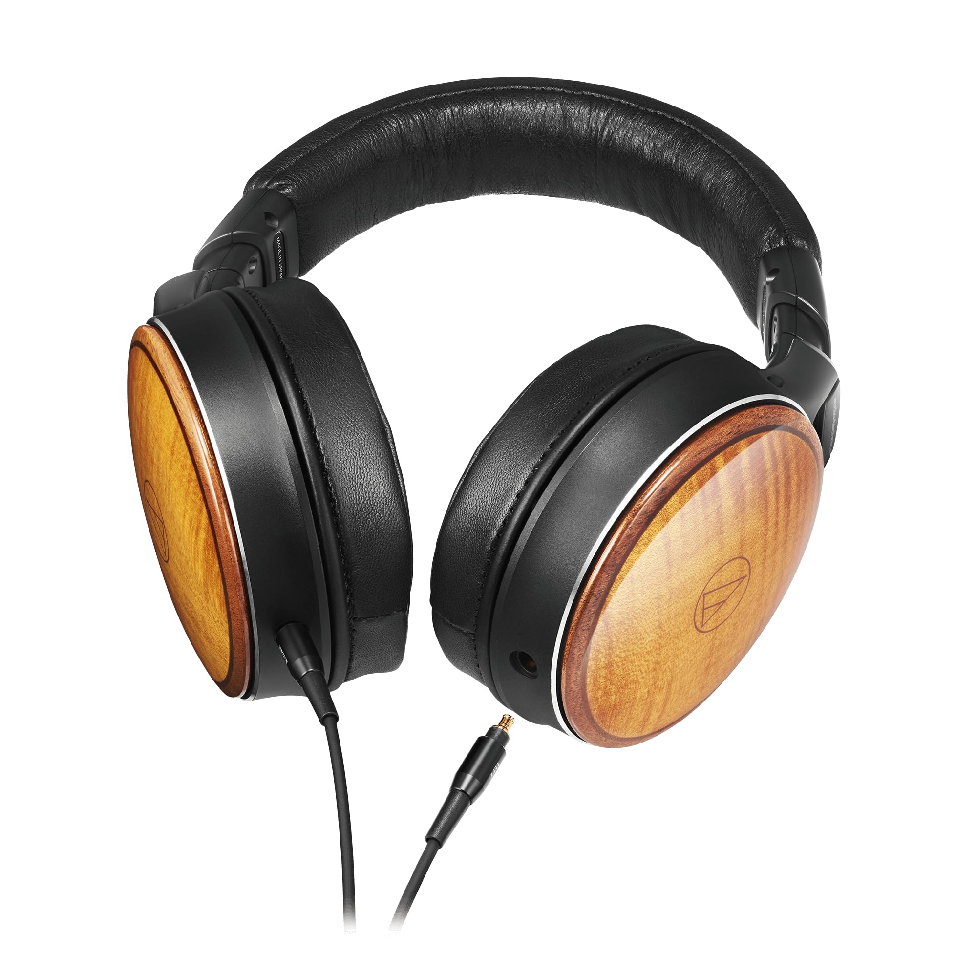Audio-Technica ATH-WB LTD Closed-Back Headphones with 3-Layer Wood Housing