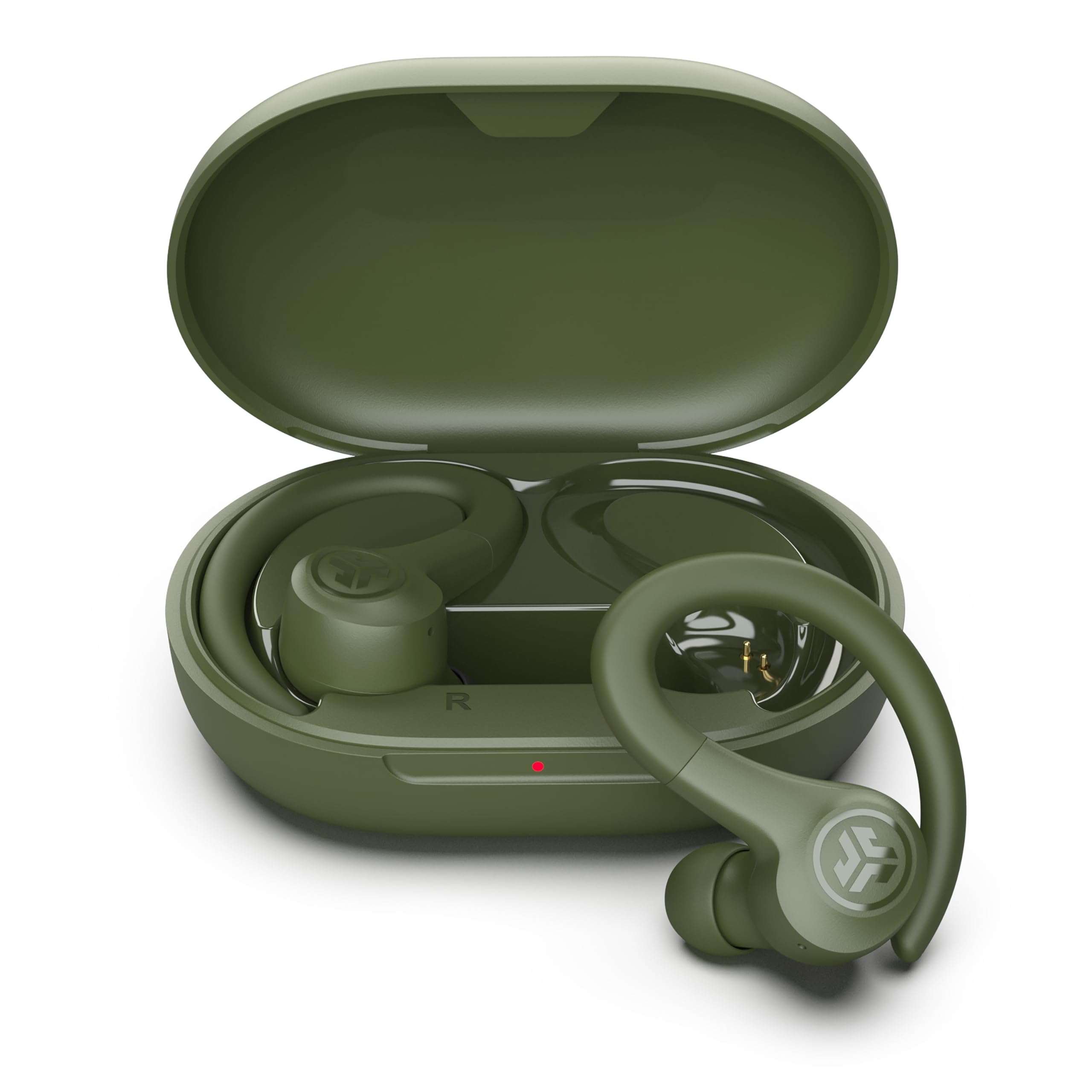 JLab Go Air Sport, Wireless Workout Earbuds Featuring C3 Clear Calling, Secure Earhook Sport Design, 32+ Hour Bluetooth Playtime, and 3 EQ Sound Settings