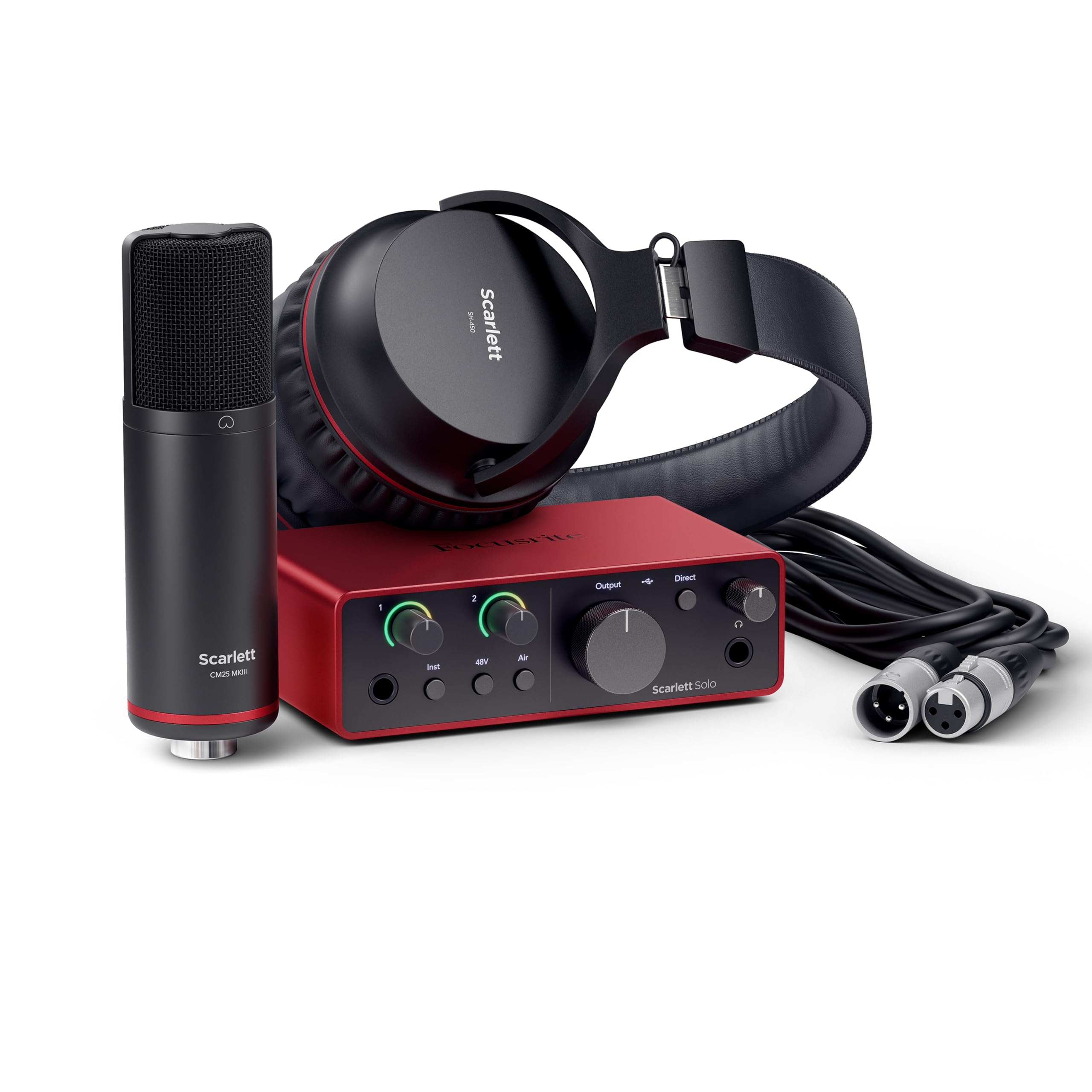 Focusrite Scarlett 2i2 4th Gen USB Audio Interface