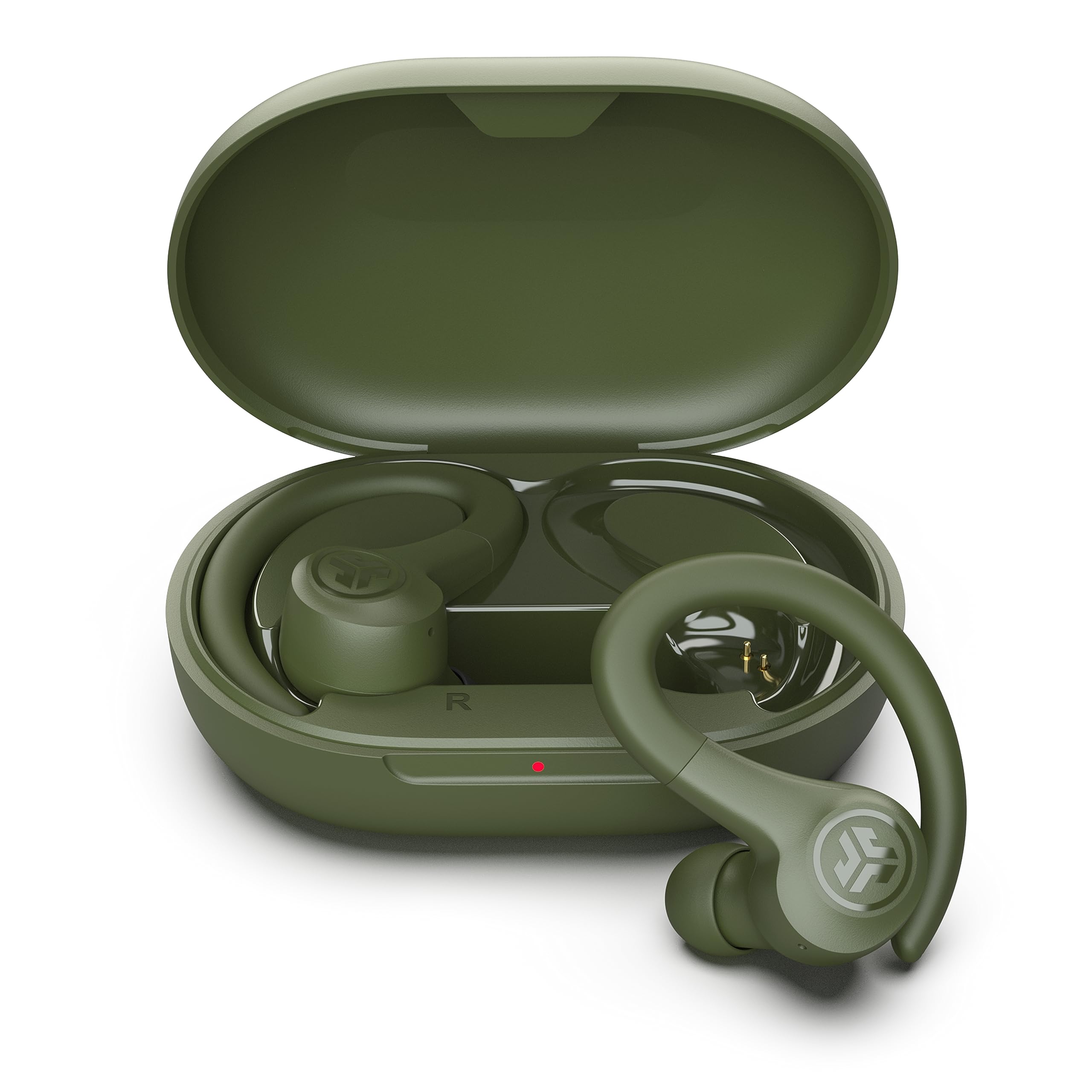 JLab Go Air Sport, Wireless Workout Earbuds Featuring C3 Clear Calling, Secure Earhook Sport Design, 32+ Hour Bluetooth Playtime, and 3 EQ Sound Settings