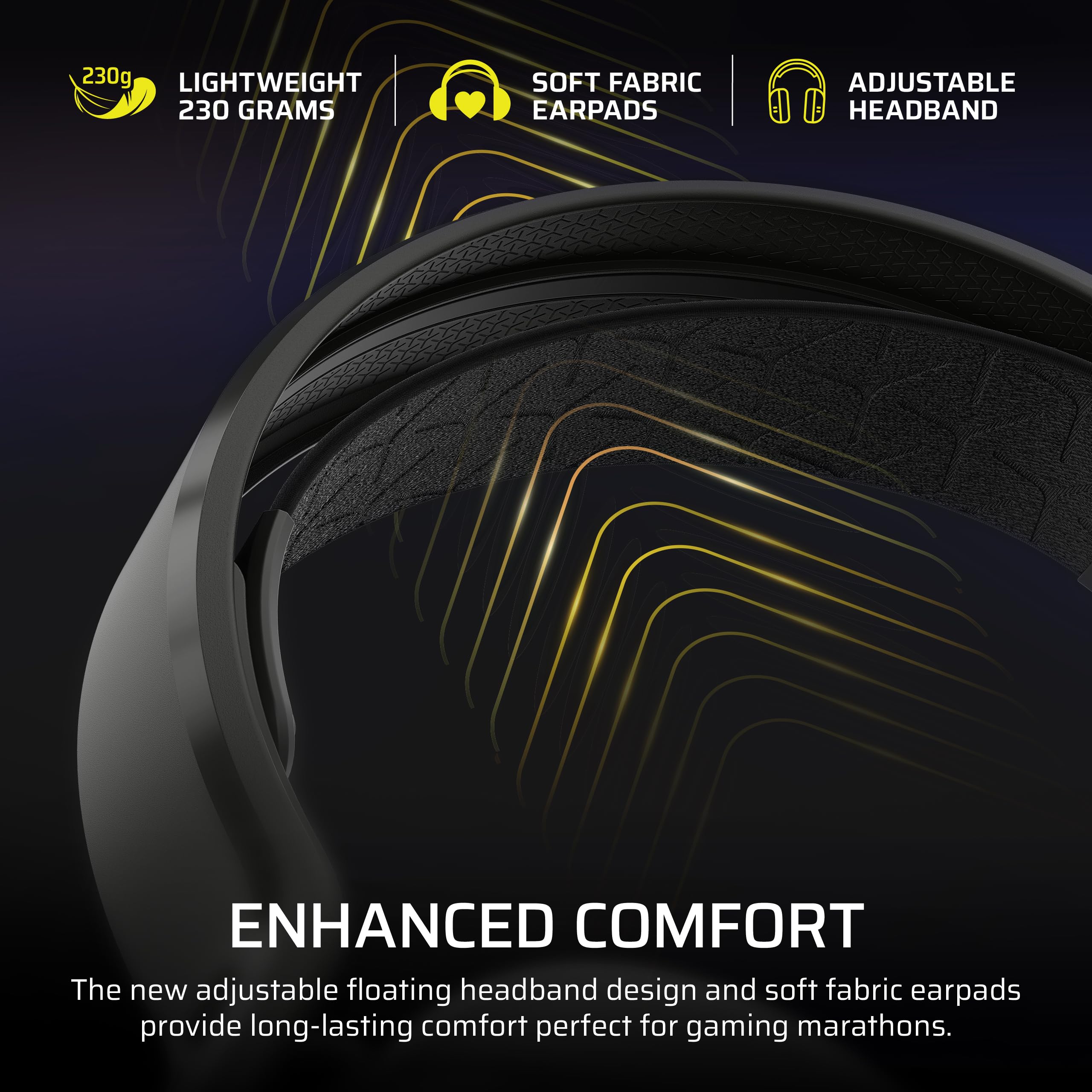 Corsair HS35 v3 Wired Gaming Headset with Mic – PC/PS5/PS4/Switch/Xbox/Mac, Lightweight Comfort, 3.5mm