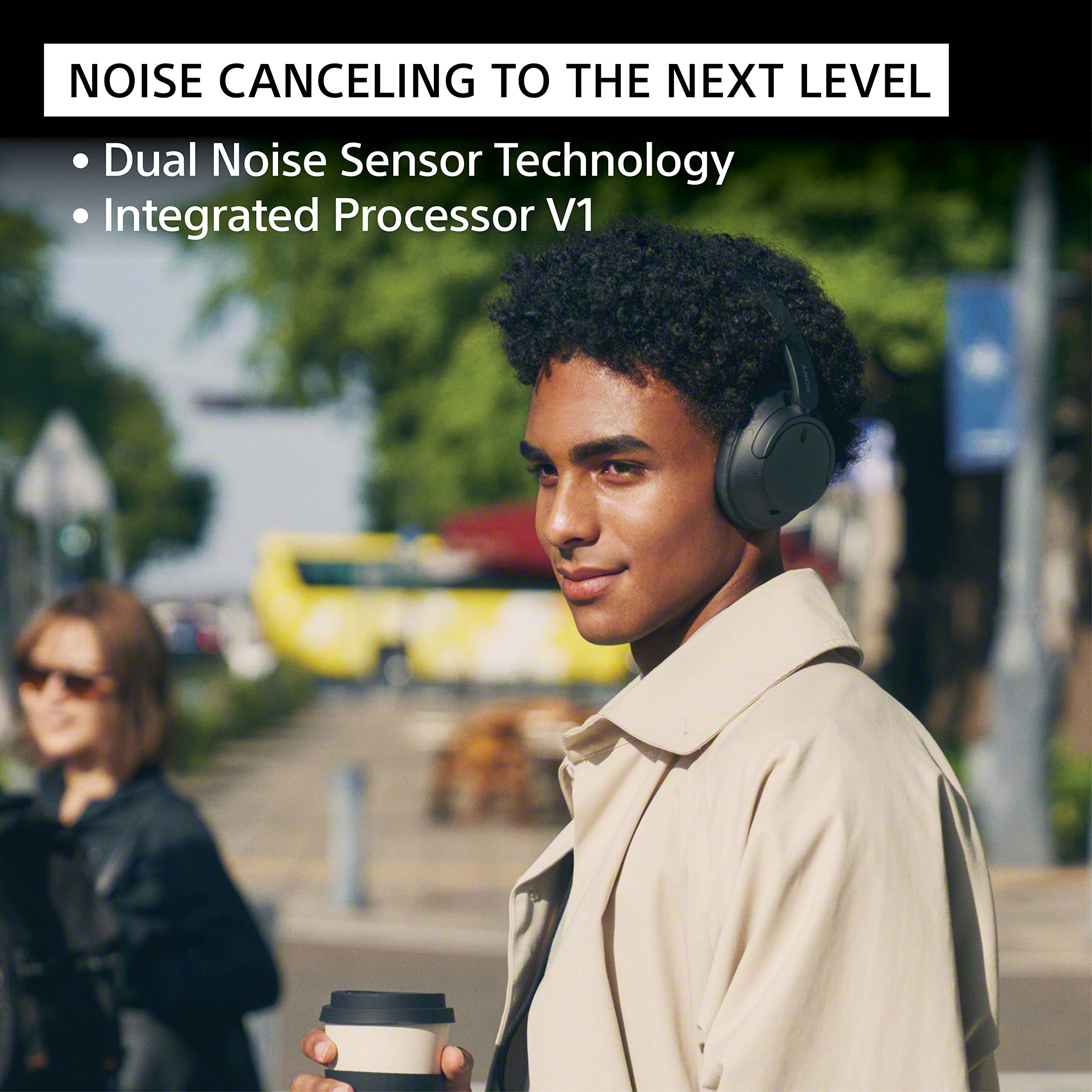 Sony WH-CH720N Noise Canceling Wireless Headphones Bluetooth Over The Ear Headset with Microphone